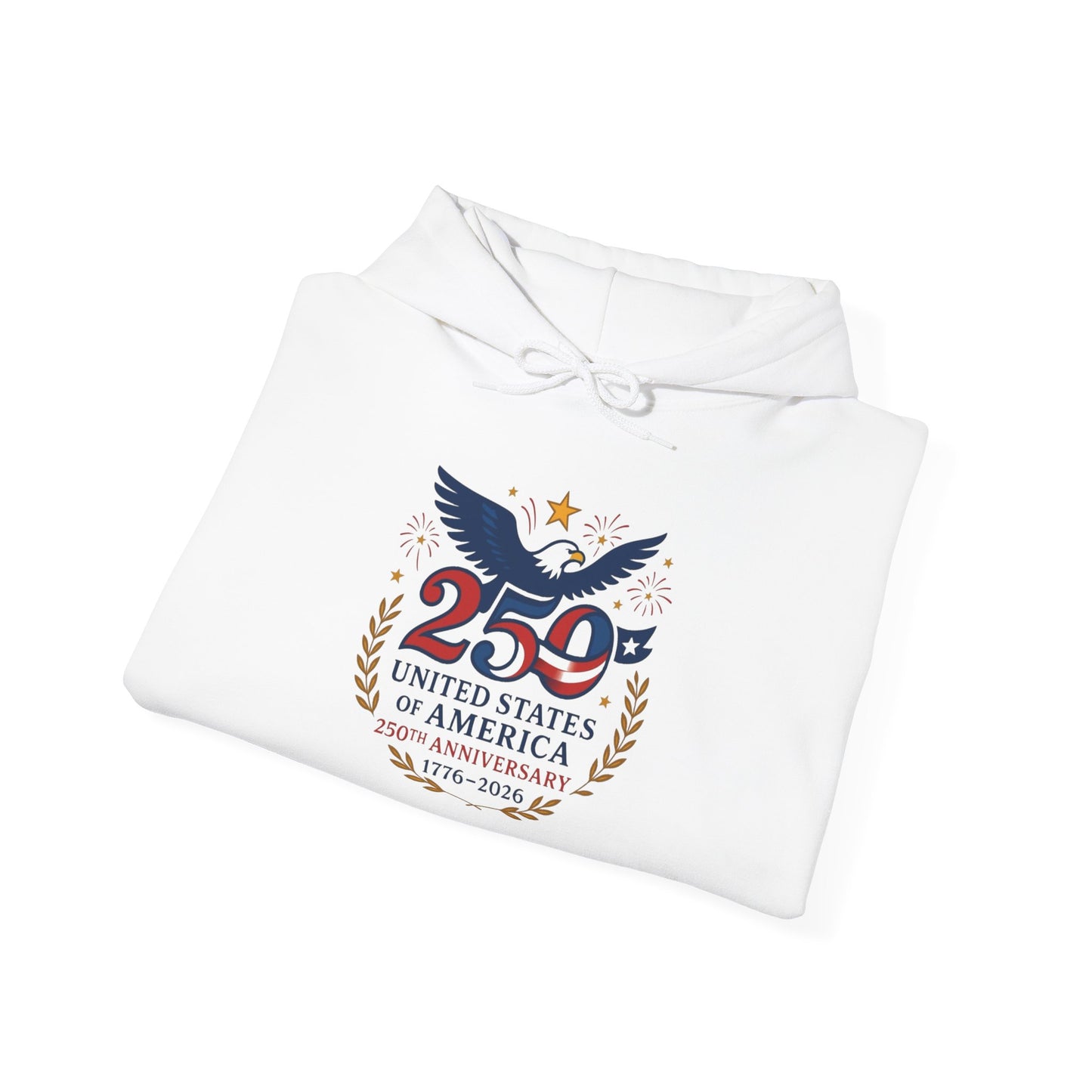 USA 250 Anniversary  Graphic Hoodie Heavy Blend™ NEW Sweatshirt