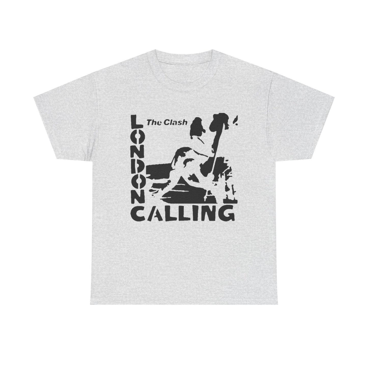 The Clash London Calling Graphic T Shirt Unisex Heavy Cotton Tee