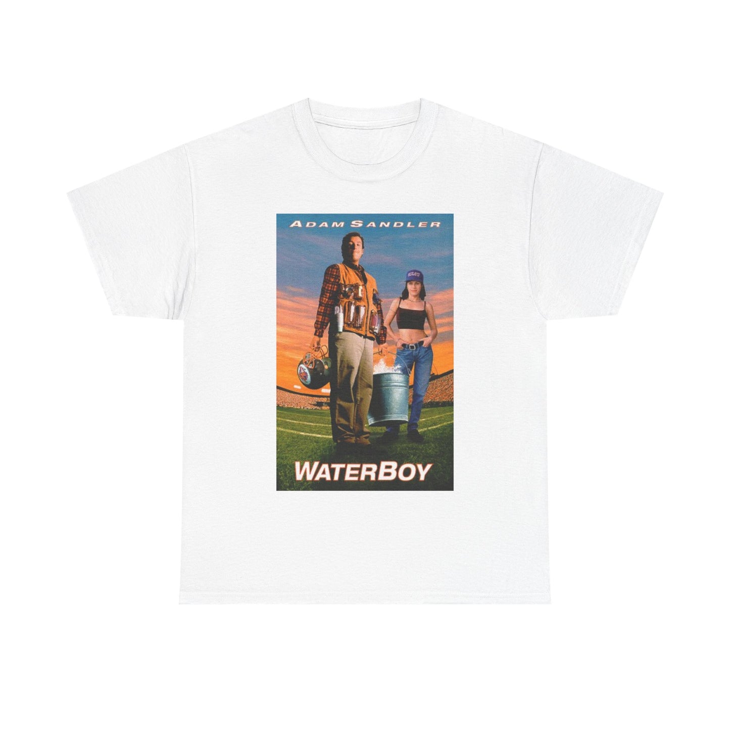 Adam Sandler T-shirt vintage waterboy retro football Unisex Heavy Cotton Tee