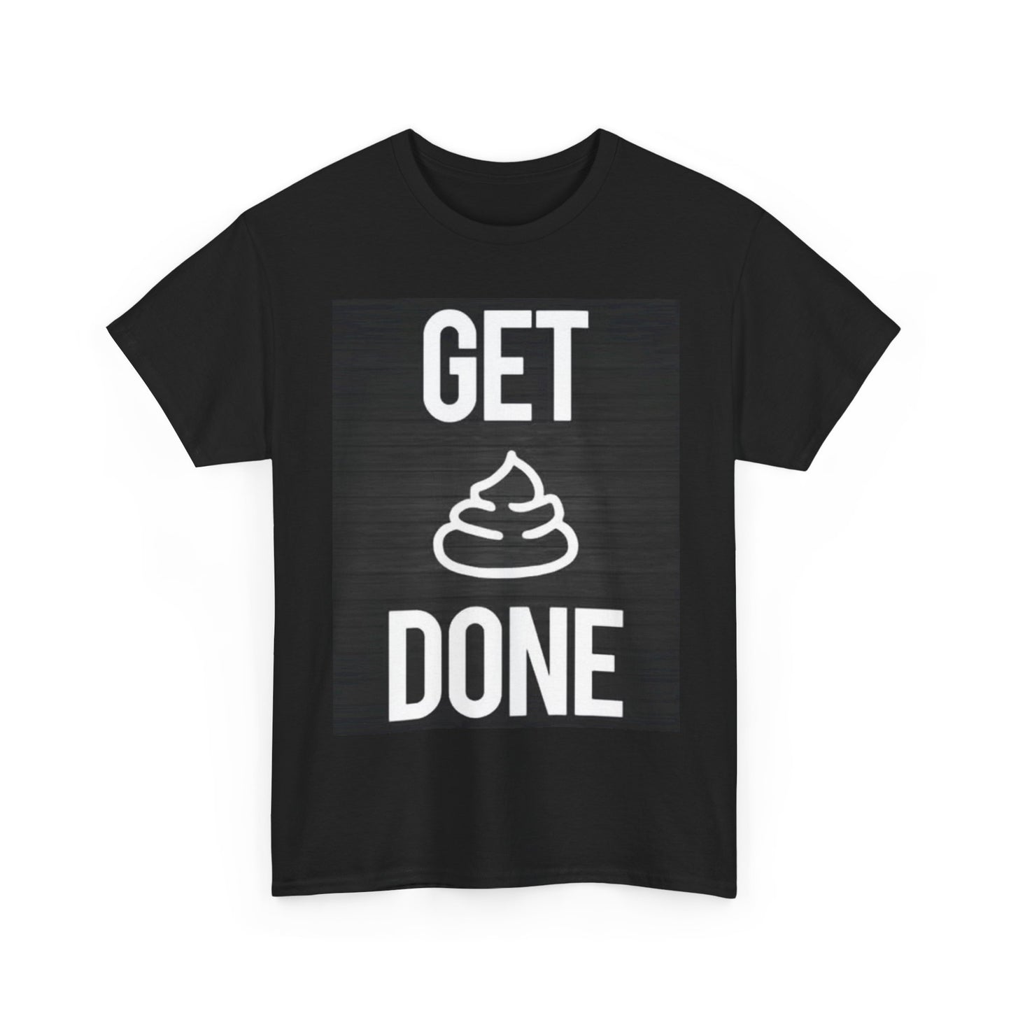 Get It Done Emoji Shirt Funny Graphic Gift Unisex Heavy Cotton Tee