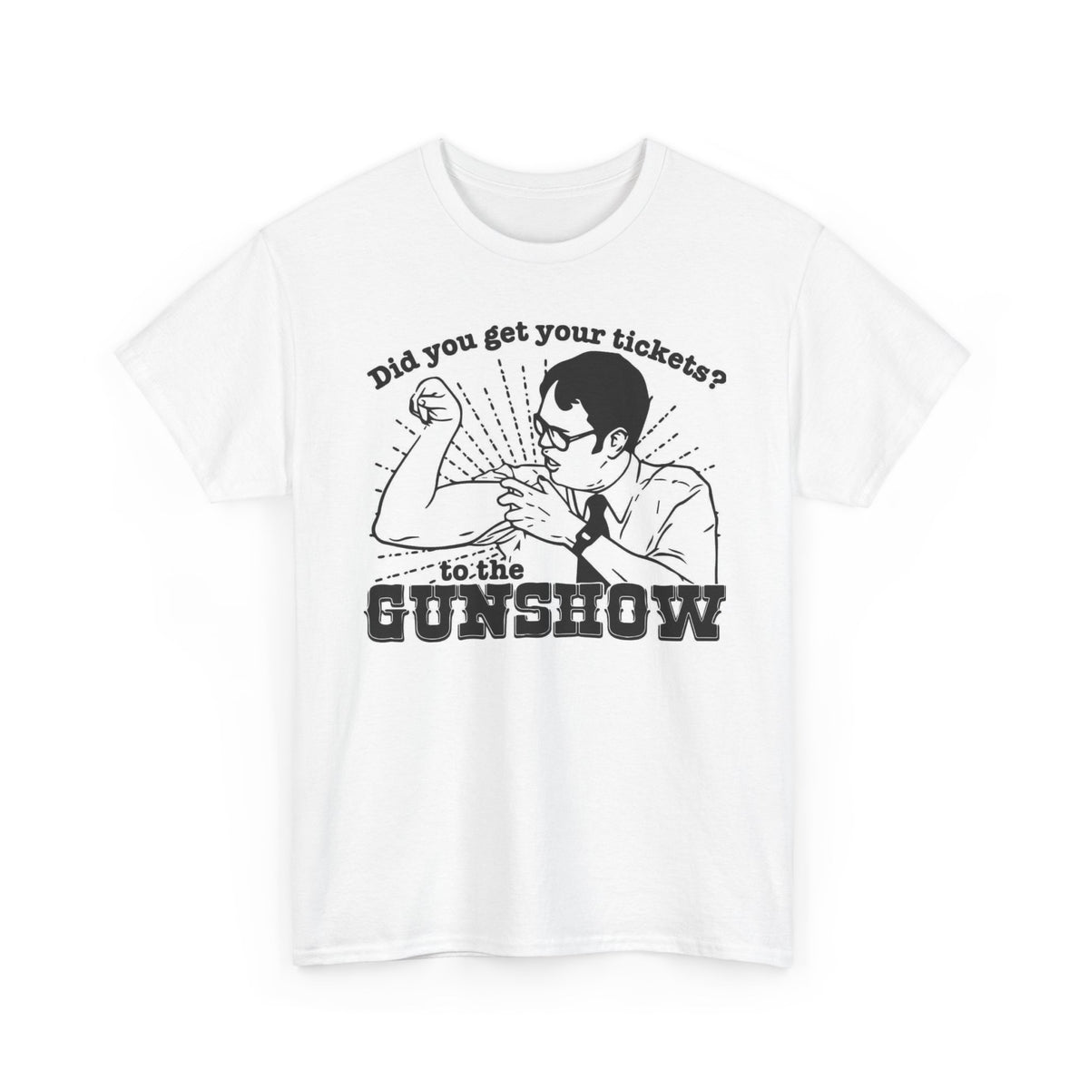 Dwight The Office Graphic T Shirt Hilarious Comedy Unisex Heavy Cotton Tee