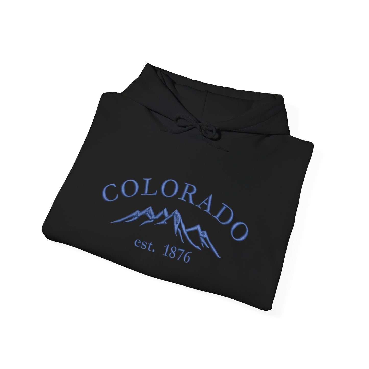 Colorado Rockies State Graphic Hoodie Heavy Blend Sweatshirt NEW