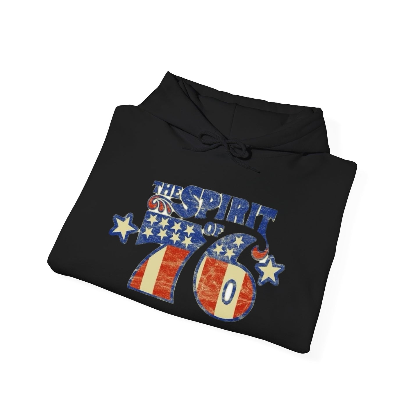 USA Spirit Of 76 Vintage Graphic Hoodie Heavy Blend™ NEW Sweatshirt