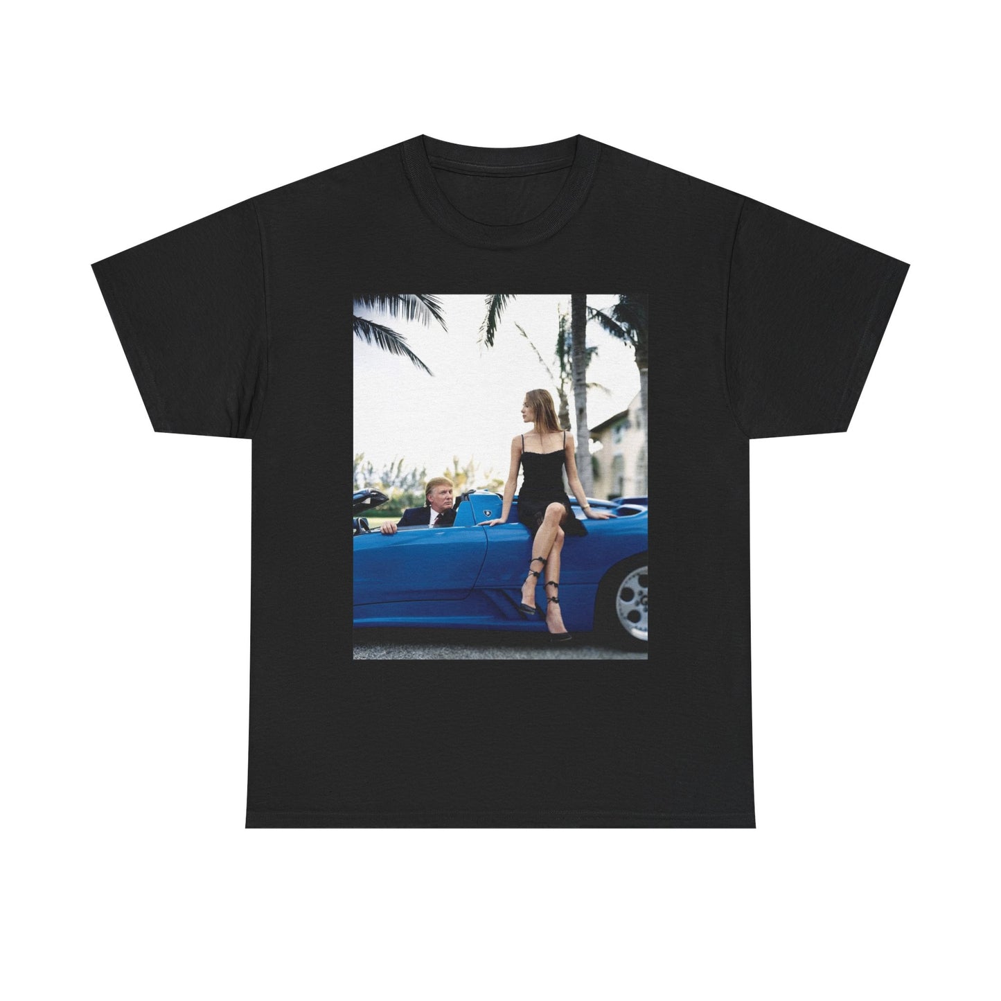 Trump Graphic T Shirt Vintage Poster Florida Unisex Heavy Cotton Tee