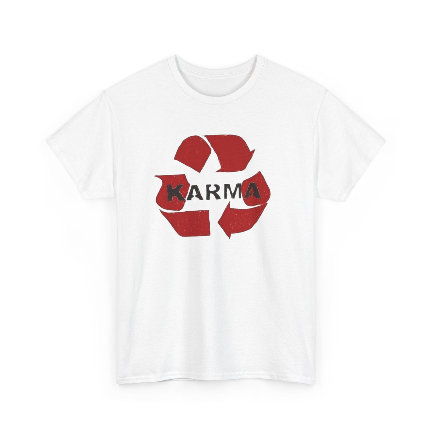 Karma T Shirt Graphic Unisex Heavy Cotton Tee NEW GIFT