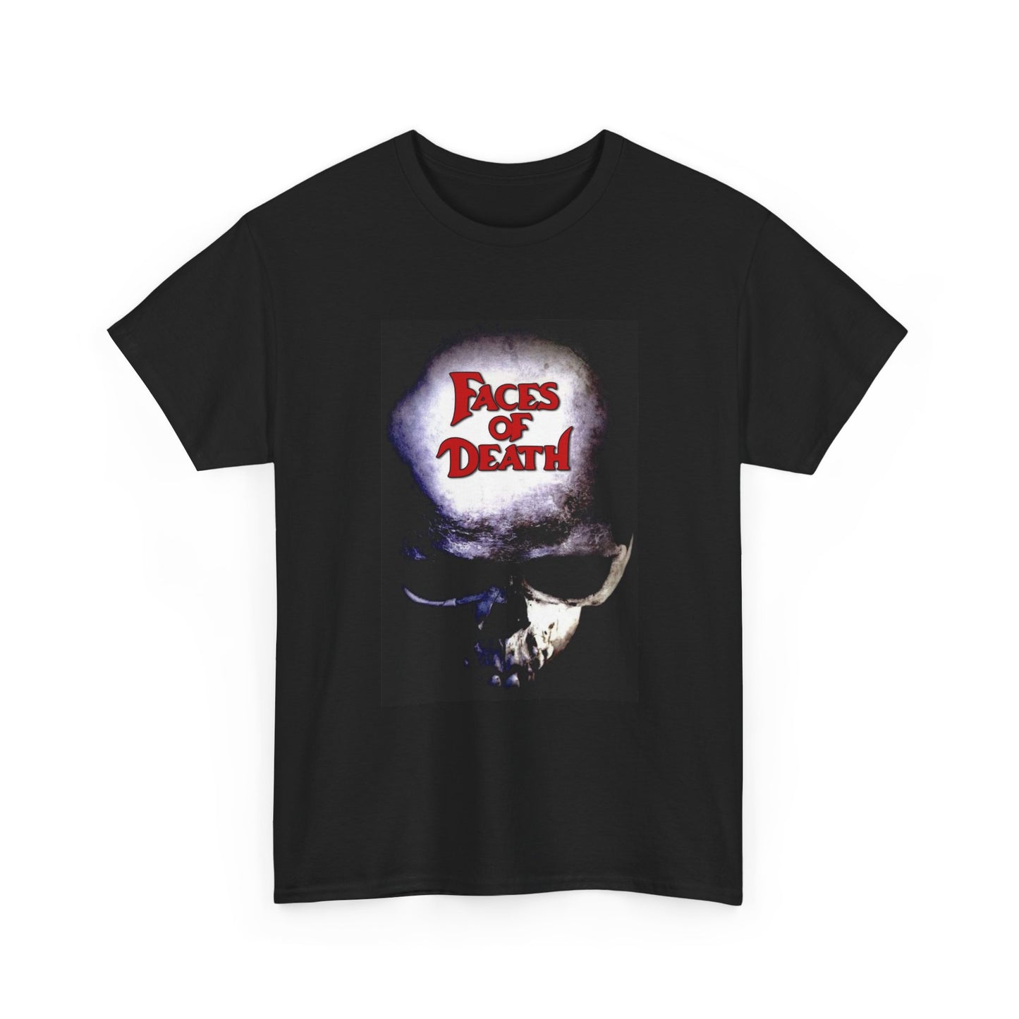 Faces Of Death Tshirt Funny Kill Tony Movie Poster Unisex Heavy Cotton Tee