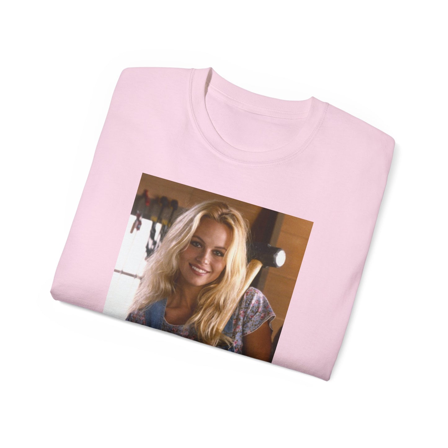 Pam Anderson playboy tool time 90s vintage Unisex Ultra Cotton Tee