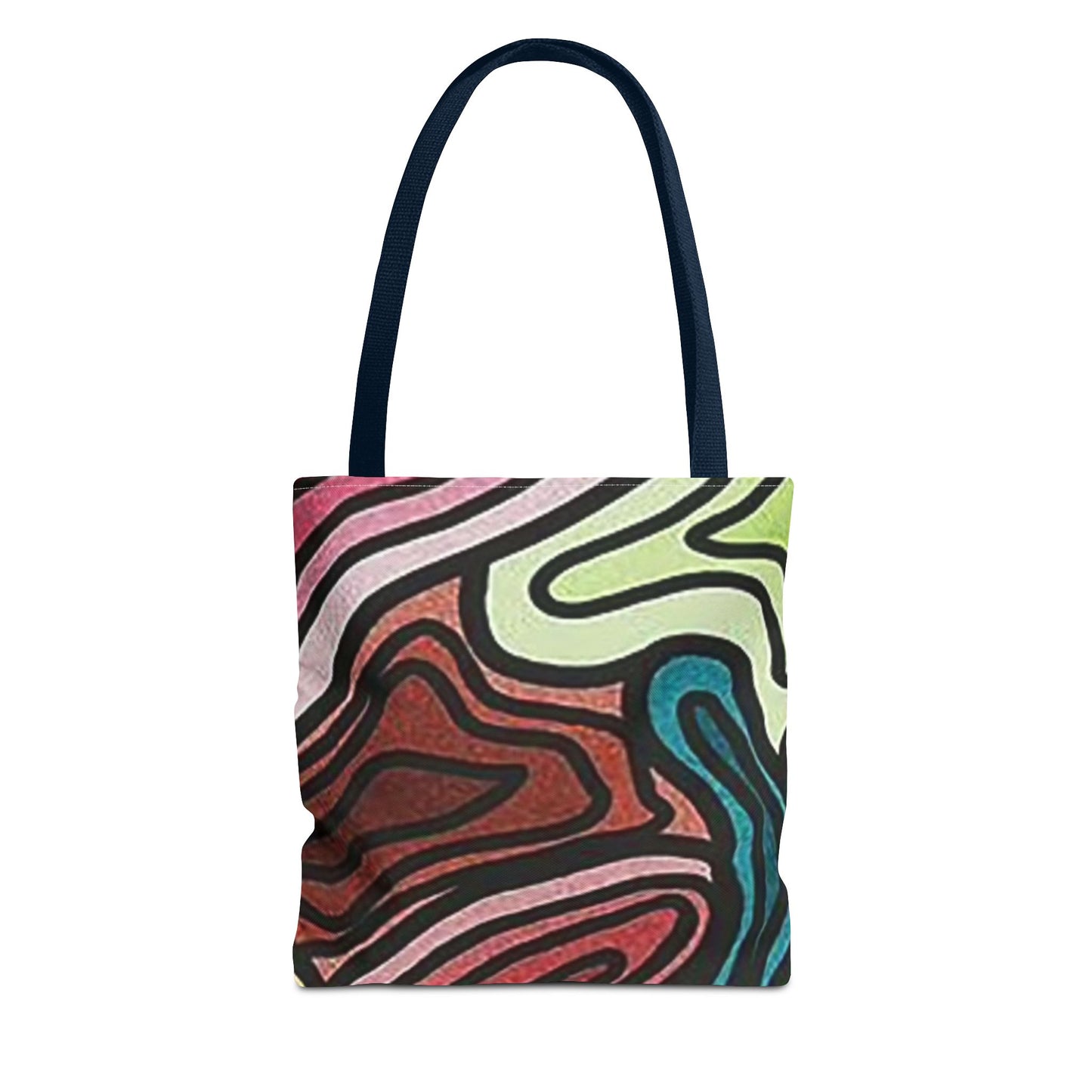 70s Multi Color BRAND NEW MODERN Tote Bag (AOP)