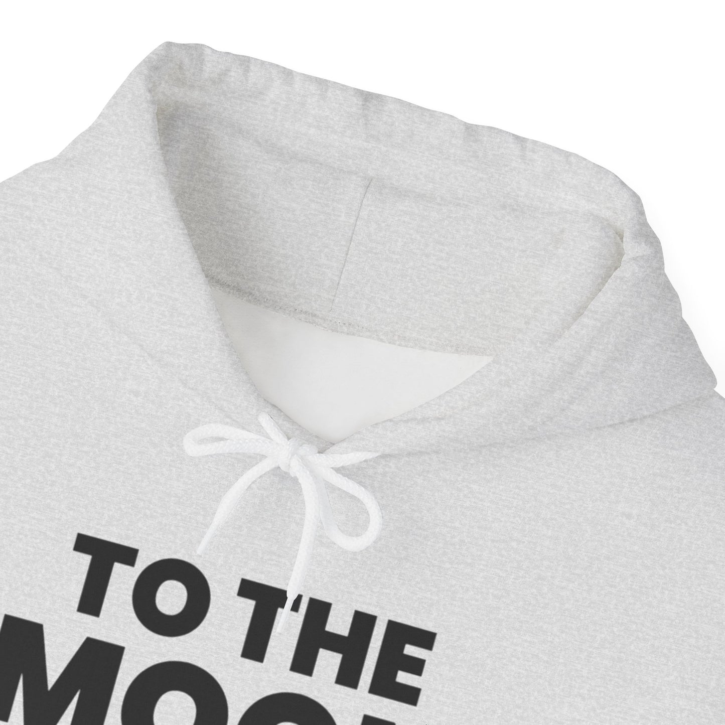 To The Moon Graphic Hoodie Men's Heavy Blend™ Hooded Sweatshirt