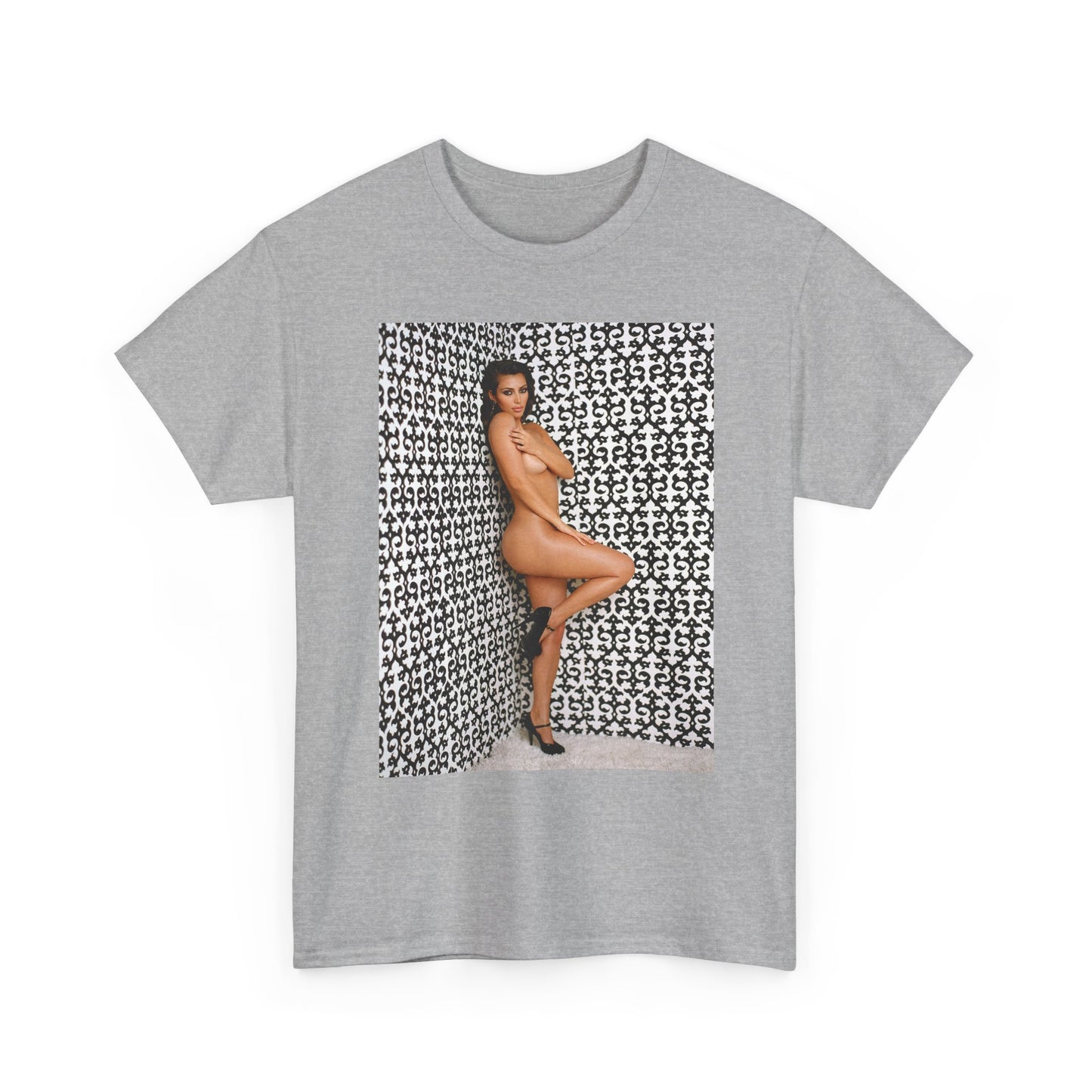 Kim Kardashian Graphic T Shirt Retro Vintage Model Unisex Heavy Cotton Tee