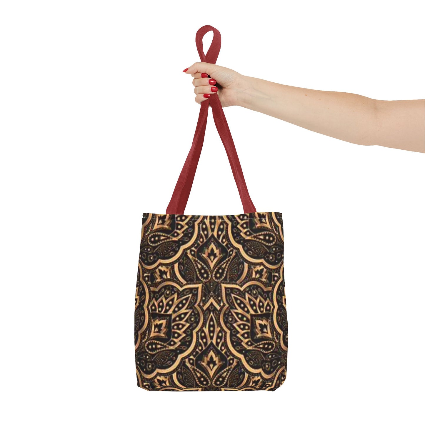 Gold And Black Graphic Multi Color BRAND NEW MODERN Tote Bag (AOP)