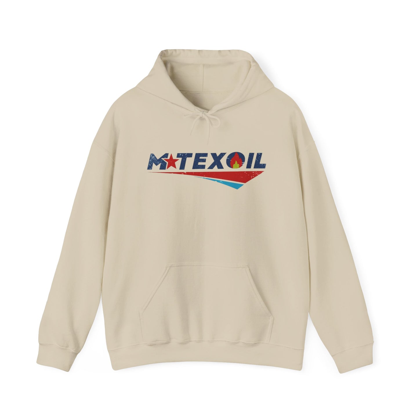 Landman Graphic Hoodie M Tex Oil TV Series Texas Heavy Blend™ Hooded Sweatshirt