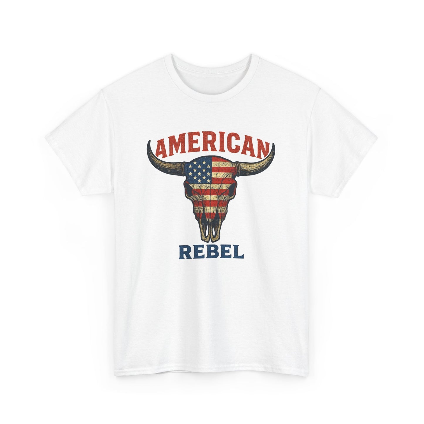 American Rebel Graphic T Shirt Cotton Tee
