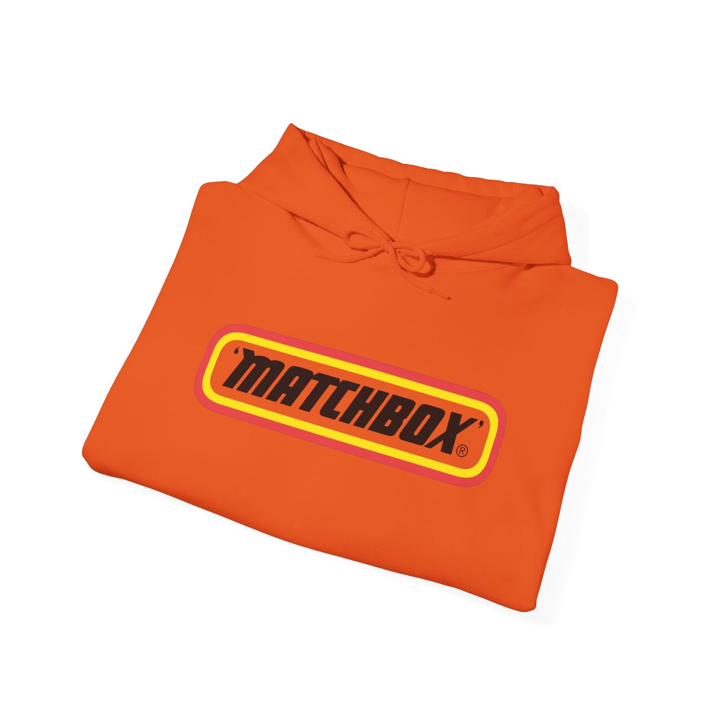 Matchbox Logo Retro Toys Graphic Hoodie Unisex Heavy Blend™ Hooded Sweatshirt