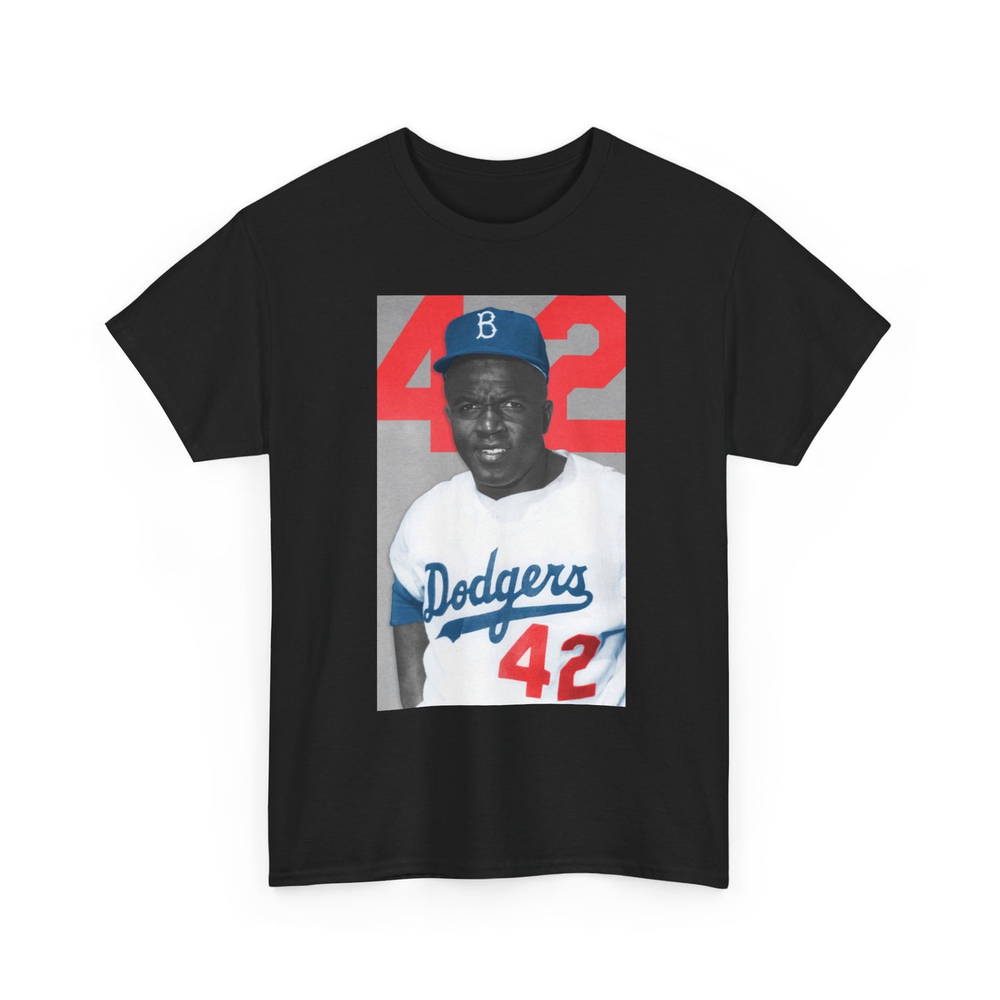 Jackie Robinson Retro 42 T Shirt BRAND NEW Apparel Unisex Graphic Tee USA