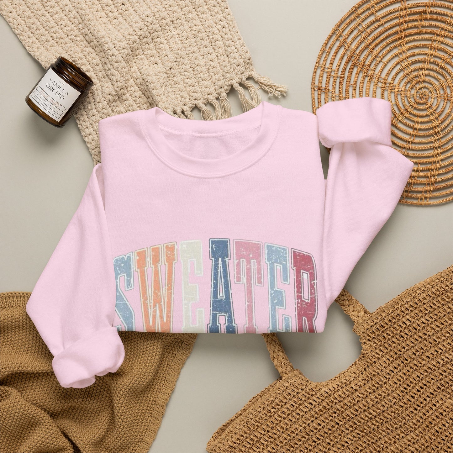 Sweater Weather Graphic Sweater NEW Unisex Heavy Blend™ Crewneck Sweatshirt