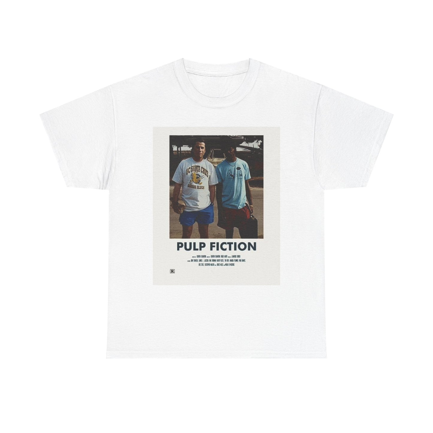 Pulp Fiction Graphic T Shirt Retro Unisex Heavy Cotton Tee
