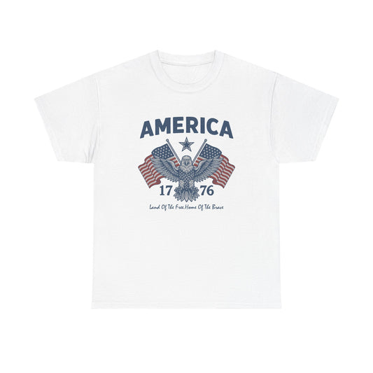 America 1776 USA Graphic T Shirt Brand New Cotton Tee