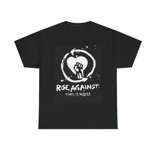 Rise Against Graphic T Shirt Punk Rock Band Merch Retro Unisex Heavy Cotton Tee