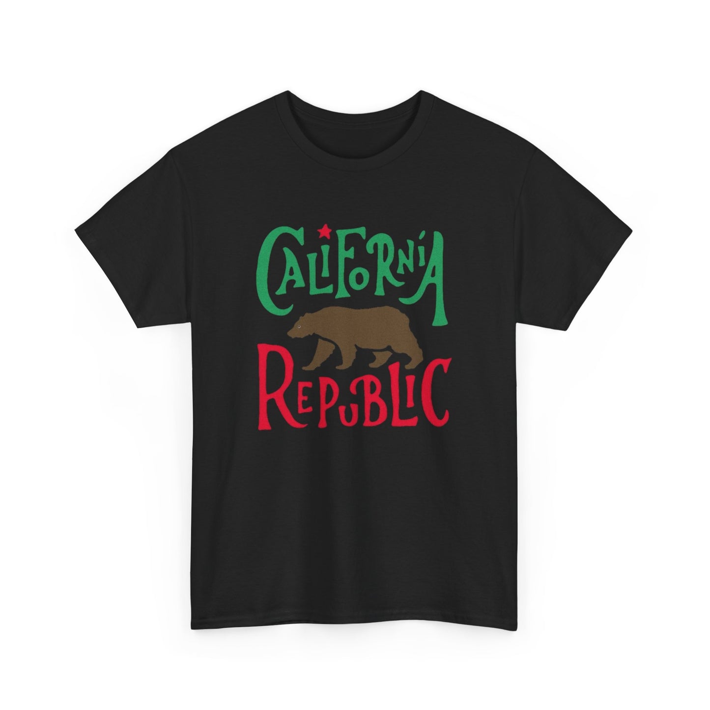 California Republic Graphic T Shirt NEW Adult Tee