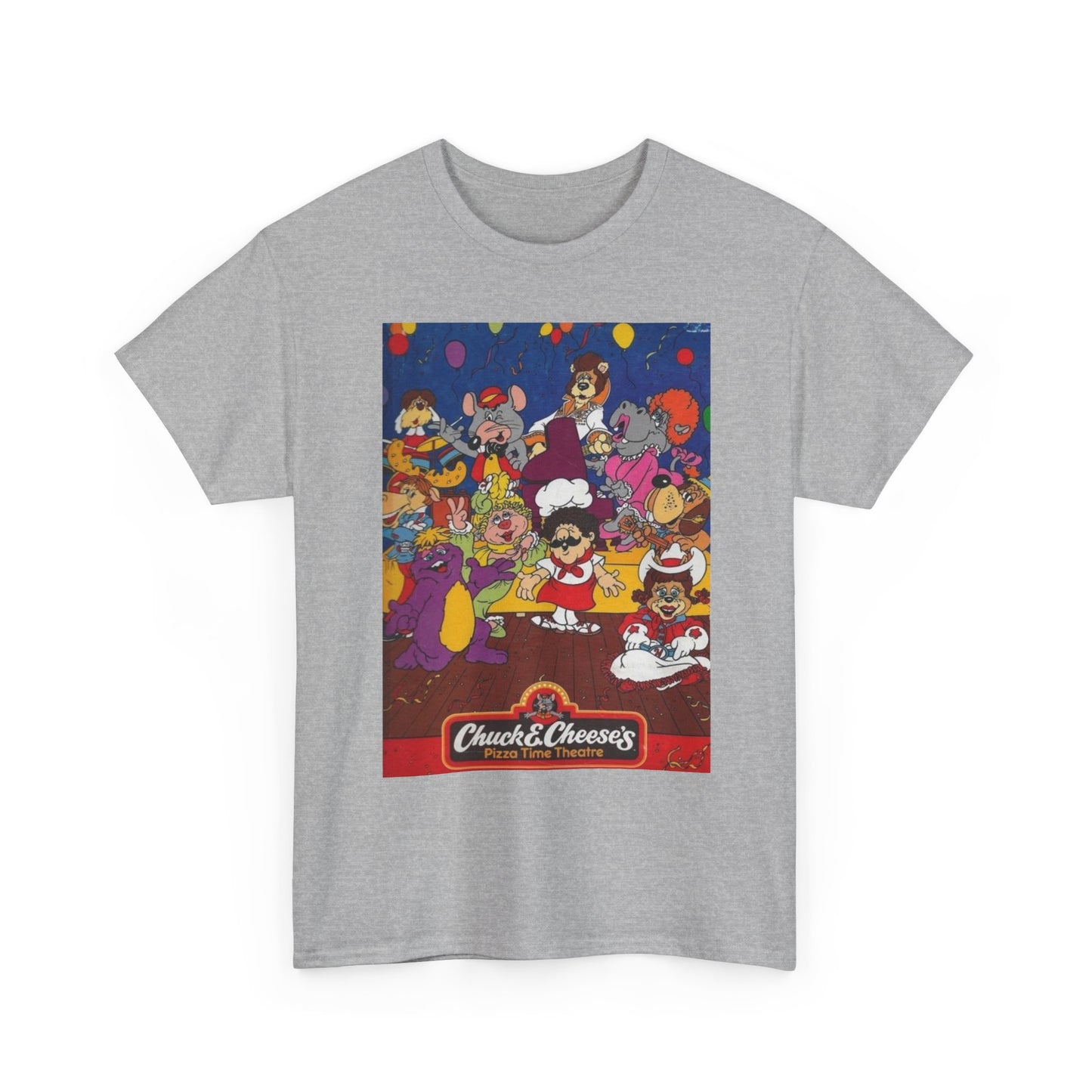 Chuck E Cheese Retro Poster T Shirt BRAND NEW Apparel Unisex Graphic Tee USA