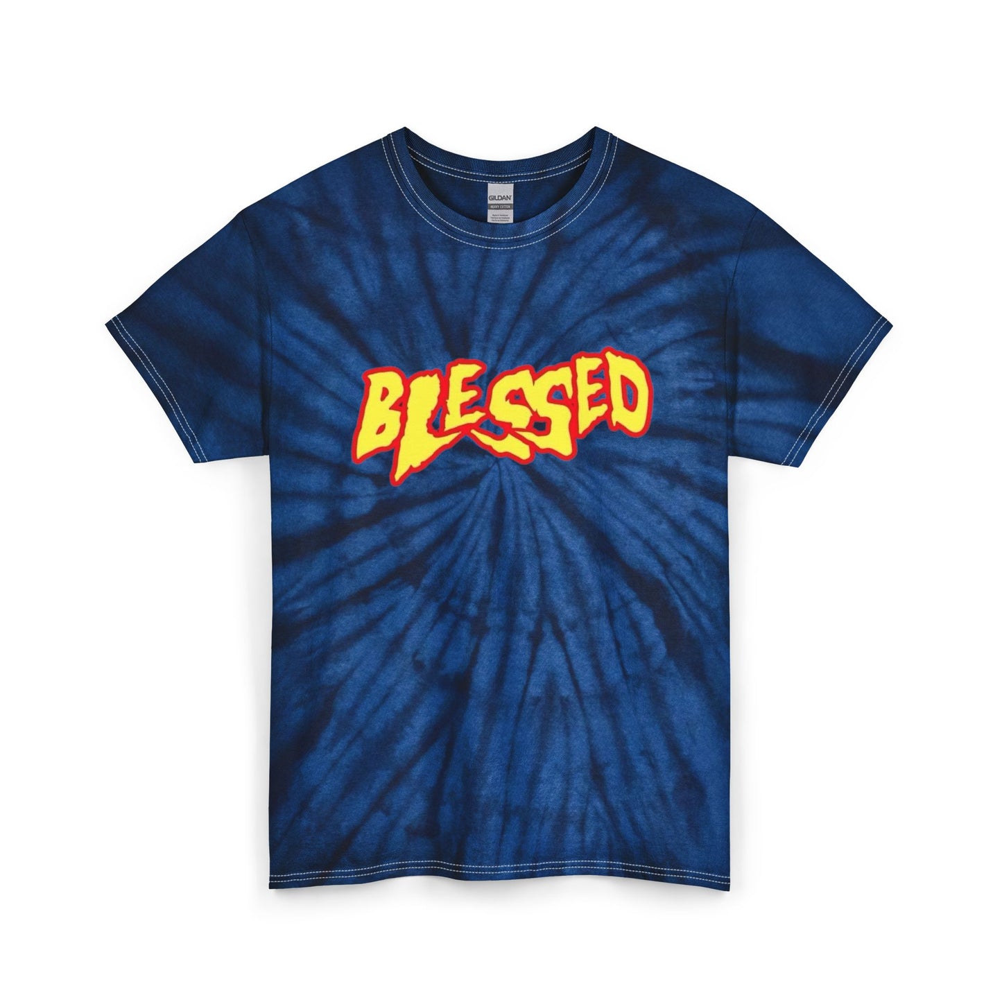Blessed T Shirt Unisex Tie Dye Cotton Tee Gift