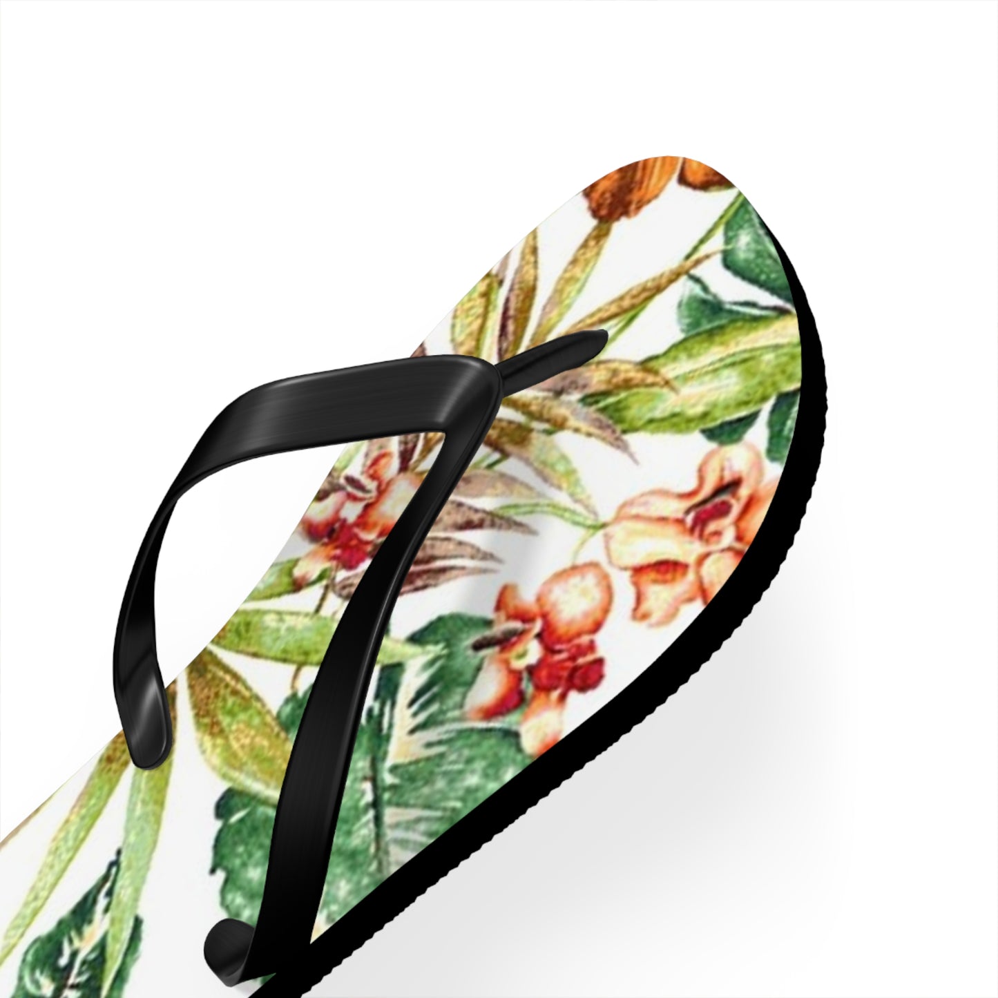 Waves And Sun Sandals Tropical Graphic Summer Flip Flops Slides BRAND NEW