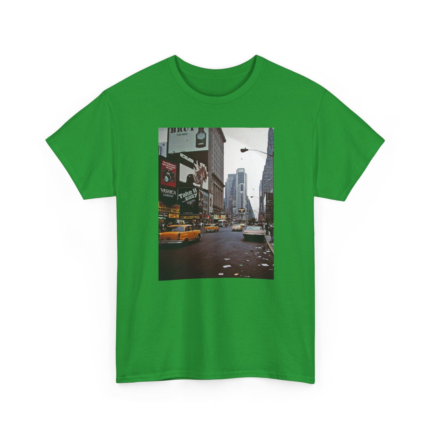 New York retro vintage supreme style Heavy Cotton Tee