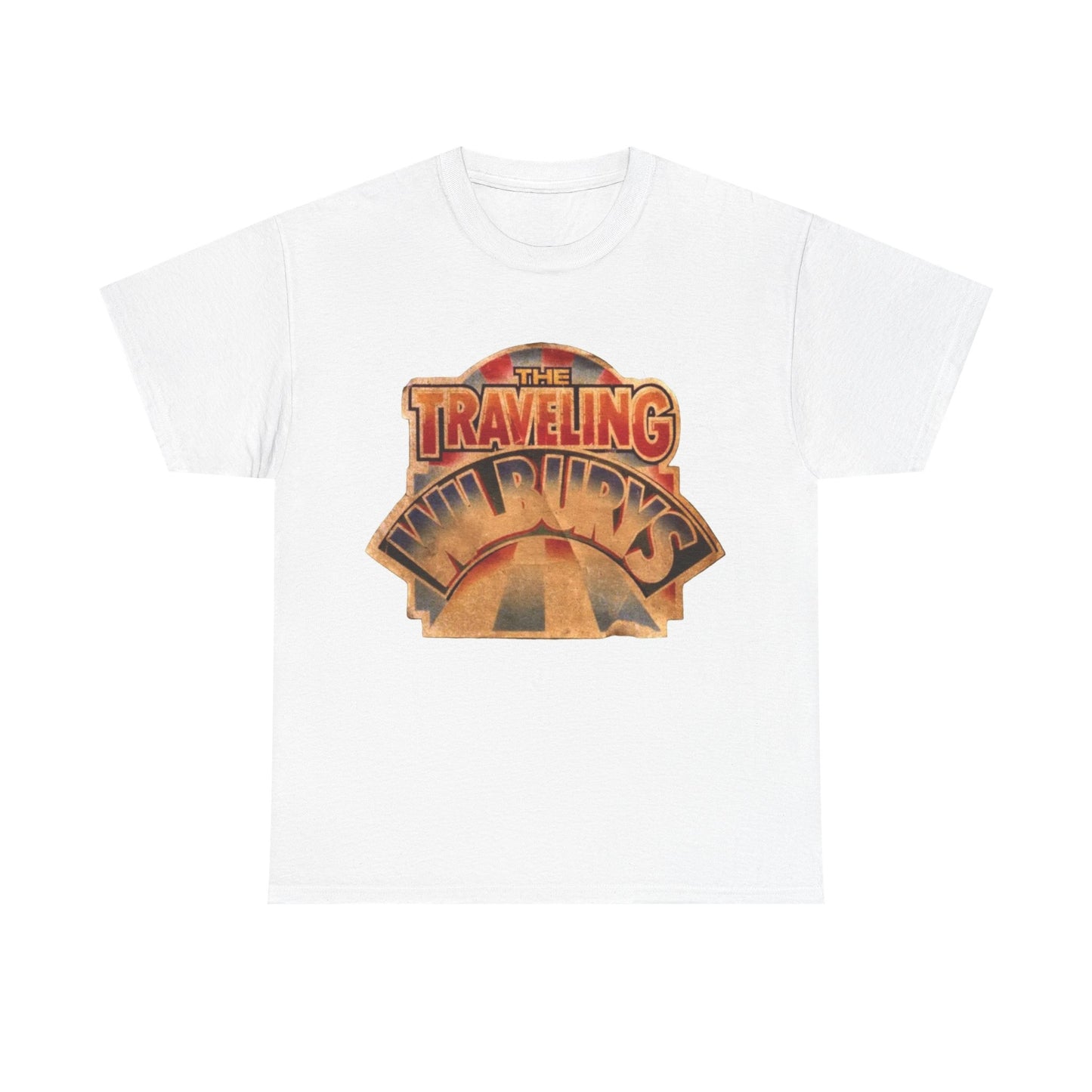 Traveling WIlburys Tshirt Roy orbison Tom Petty Vintage Unisex Heavy Cotton Tee