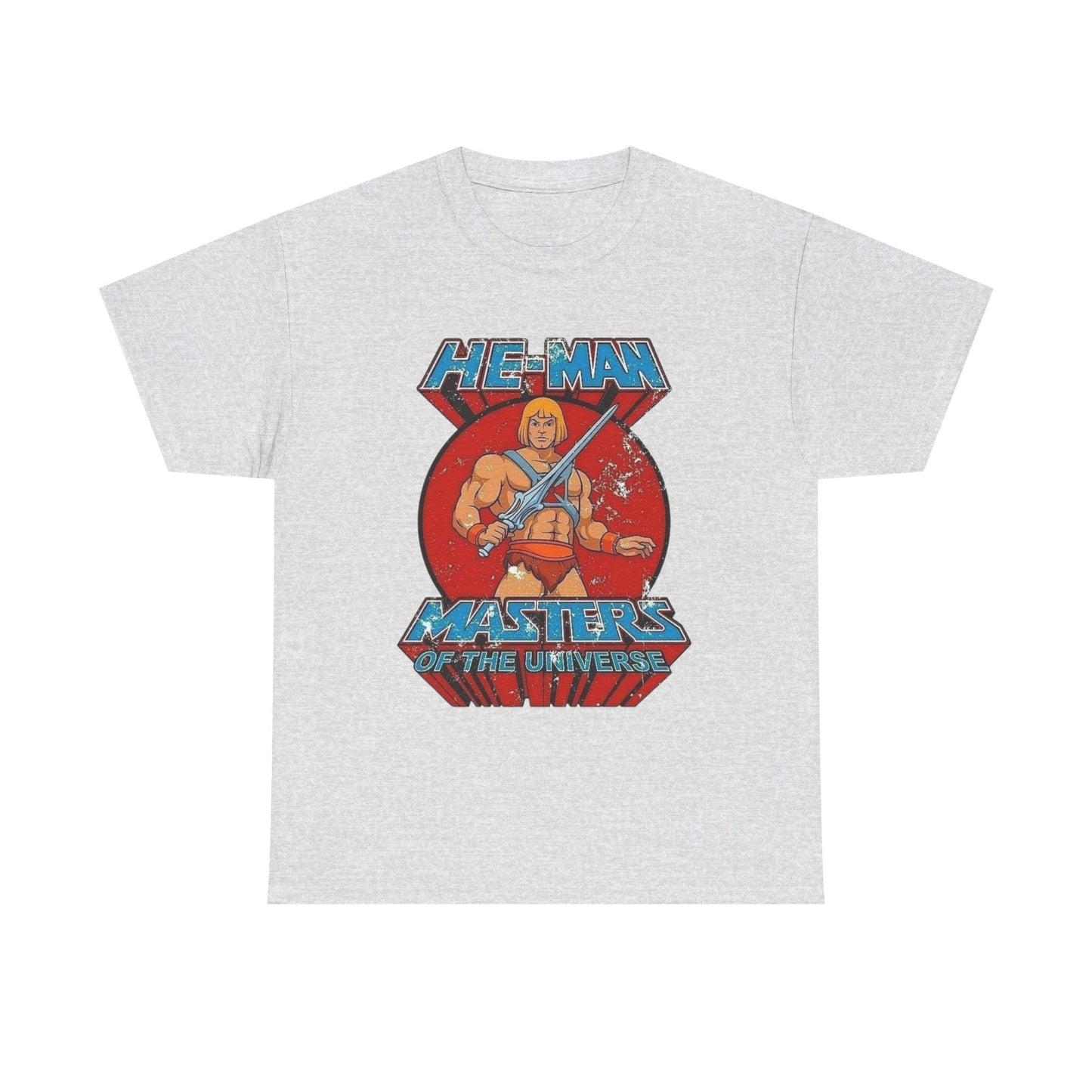 He Man Masters Of The Universe Graphic T-Shirt Unisex Heavy Cotton Tee Gift NEW