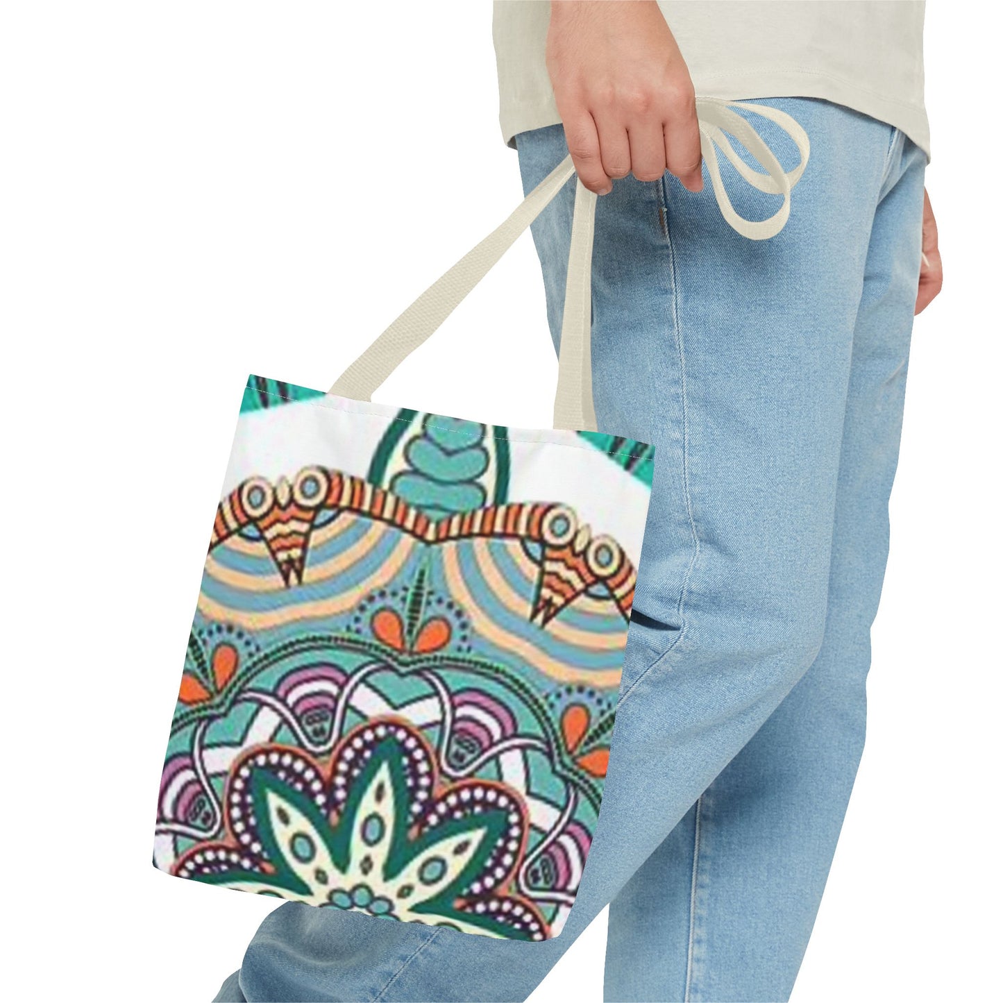 All Over Multi Color BRAND NEW MODERN Tote Bag (AOP)