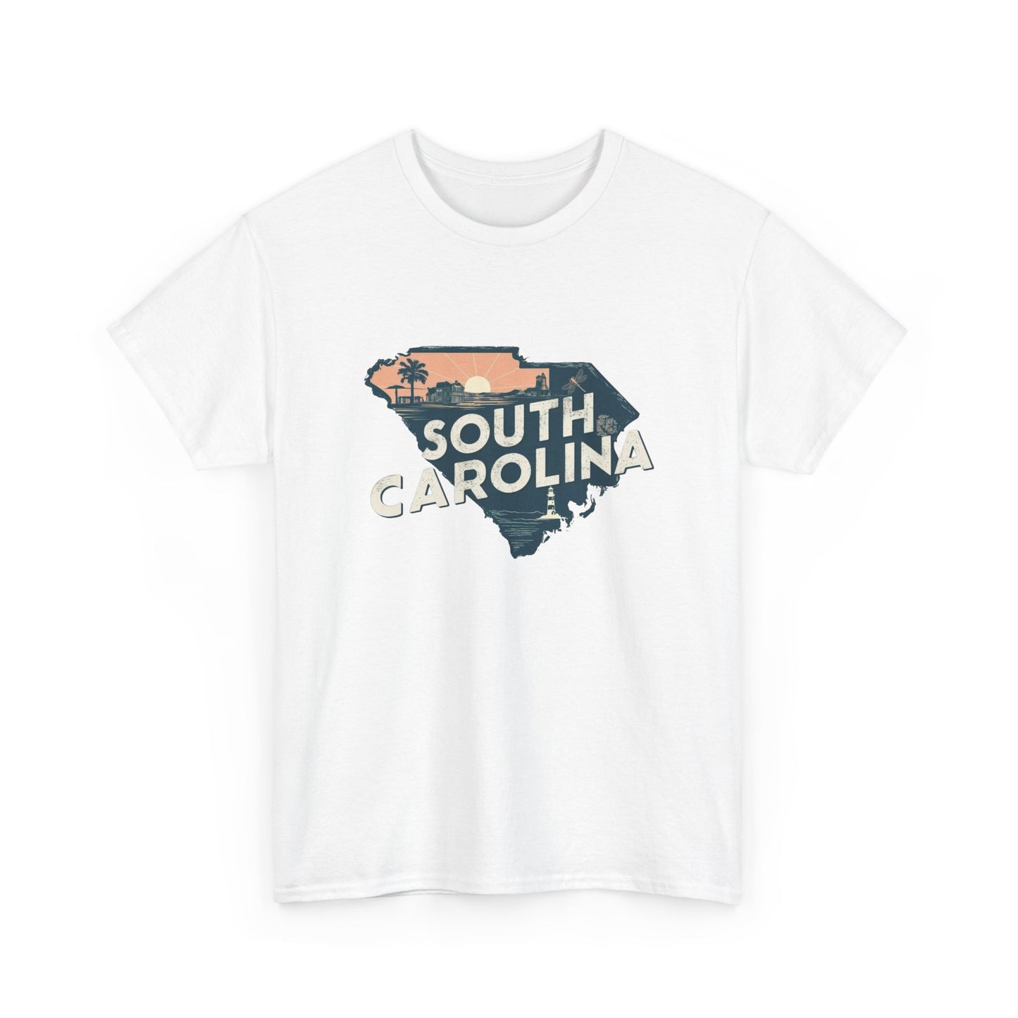 South Carolina USA Graphic T Shirt NEW Adult Tee