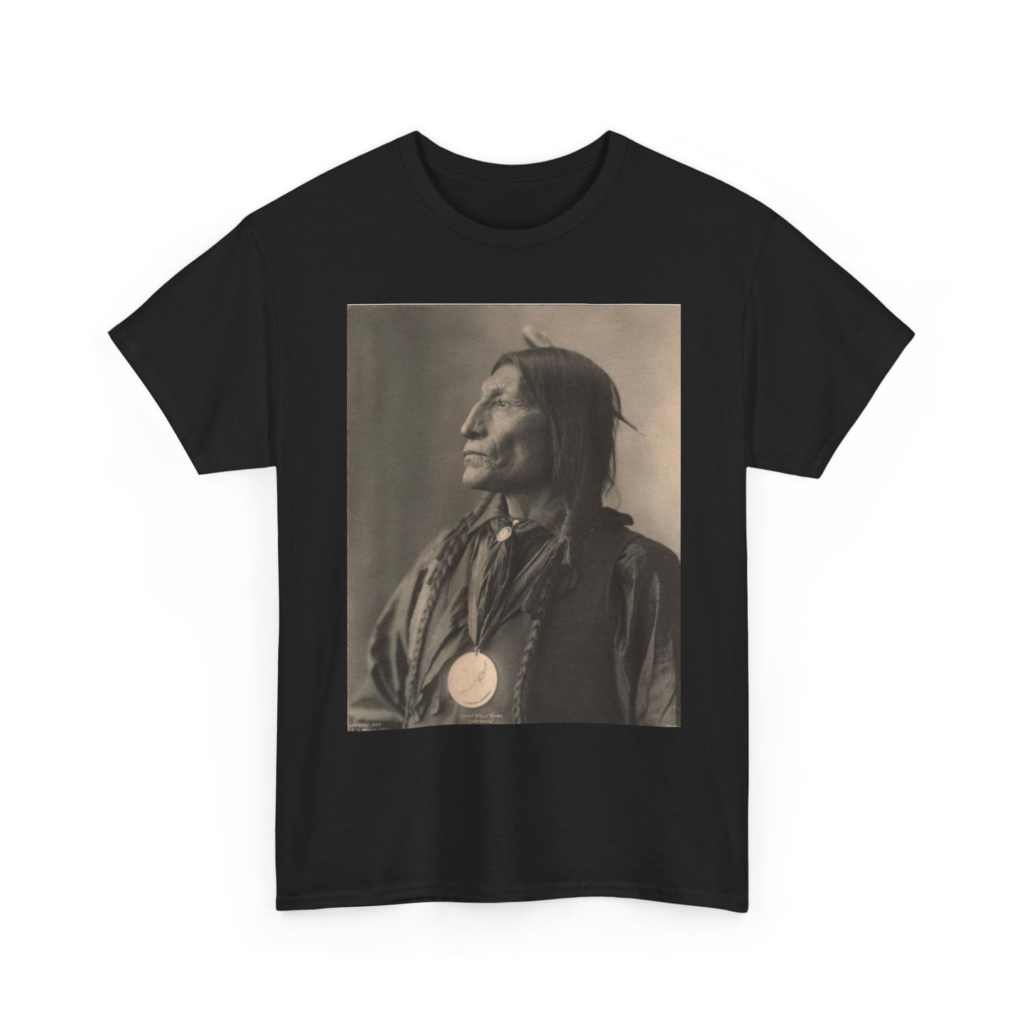 Native American Vintage T Shirt Graphic Men's Heavy Cotton Tee