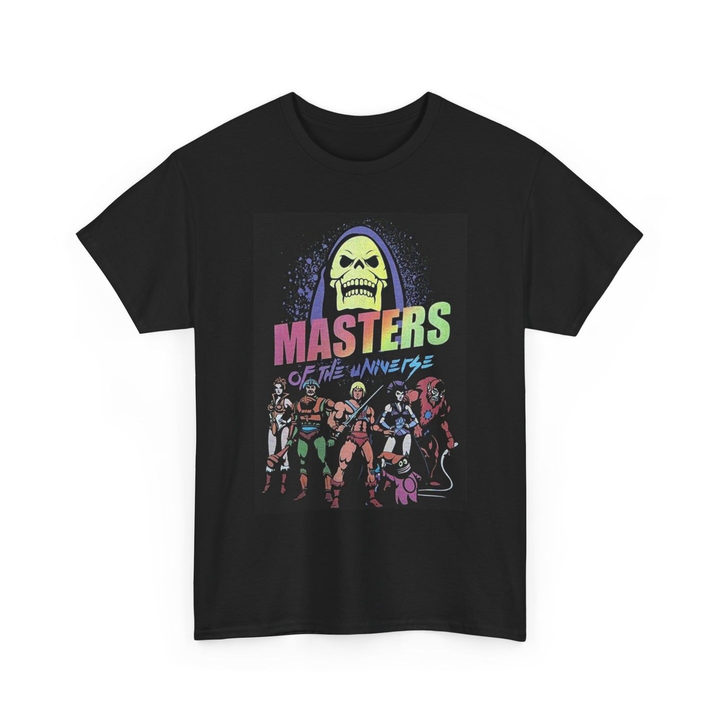 Masters Of The Universe Graphic T Shirt Vintage Tv Unisex Heavy Cotton Tee