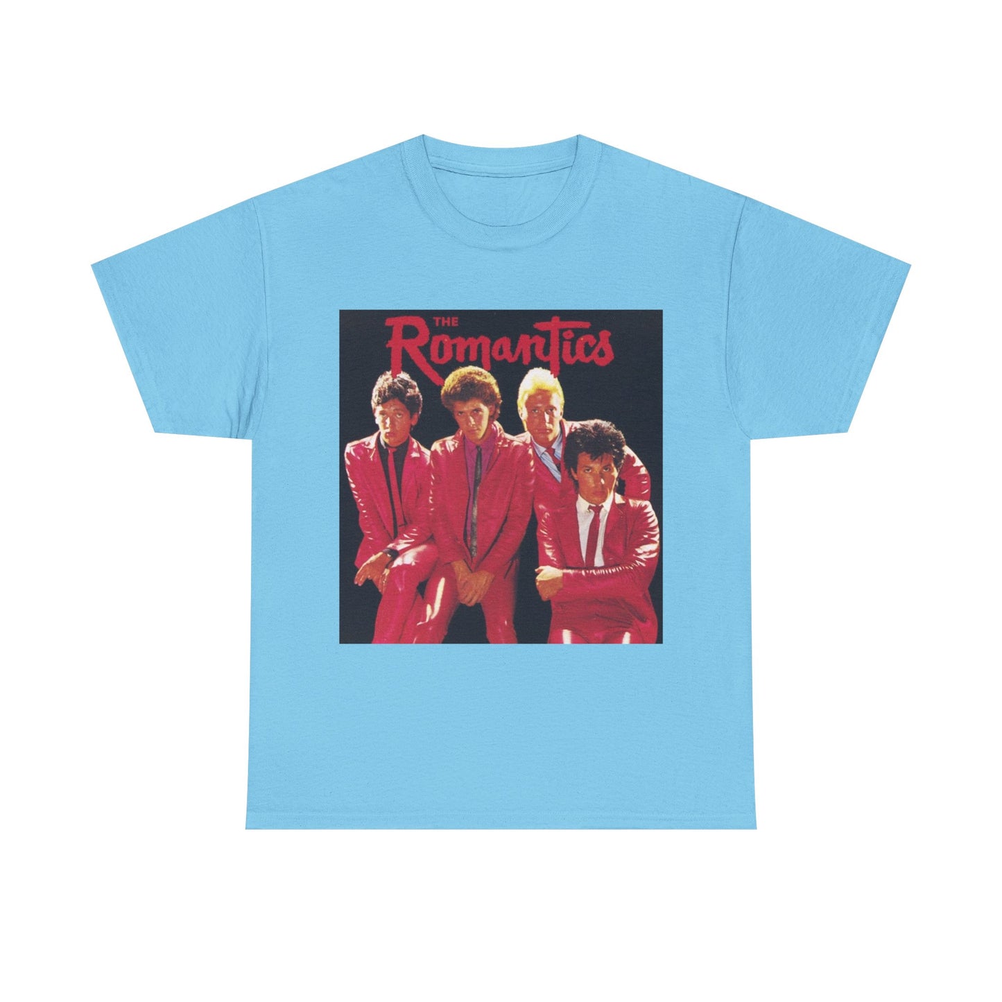 The Romantics Tshirt Vintage Band Poster Retro Unisex Heavy Cotton Tee