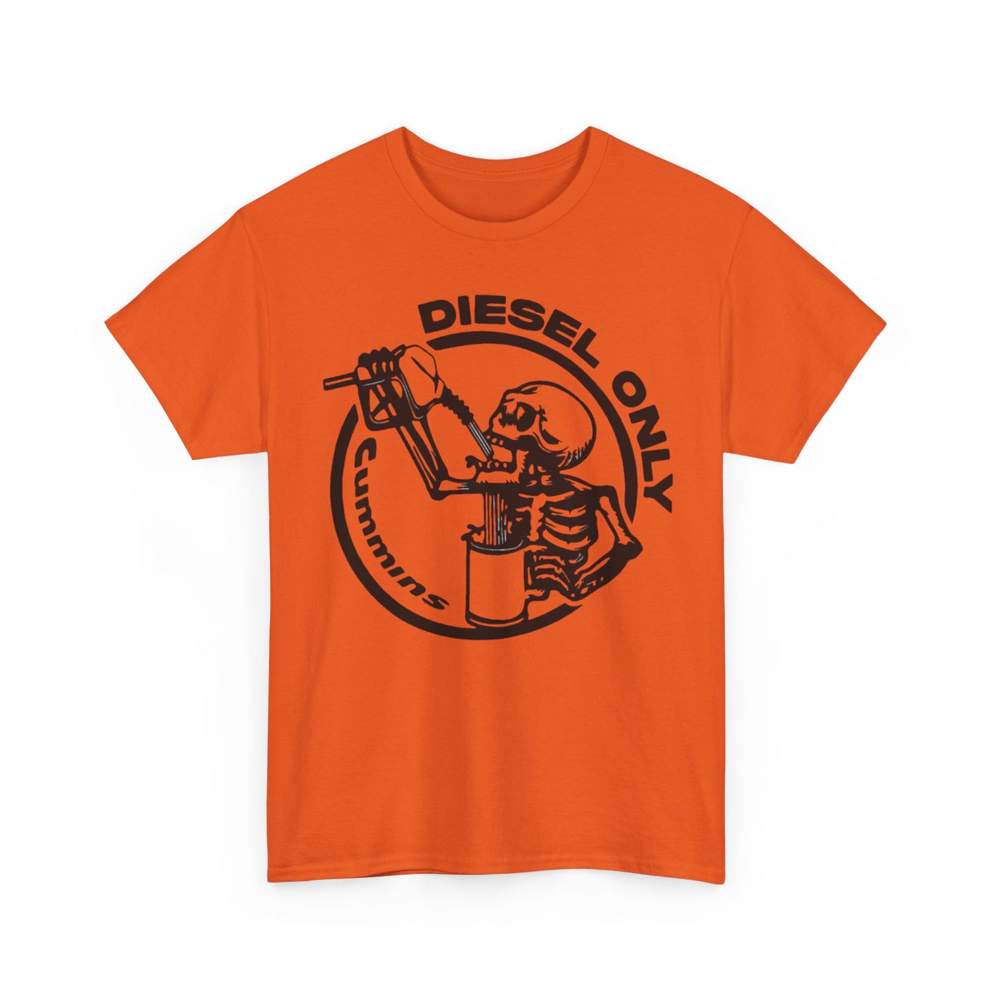 Diesel Only Cummins Graphic T Shirt Unisex Heavy Cotton Tee NEW