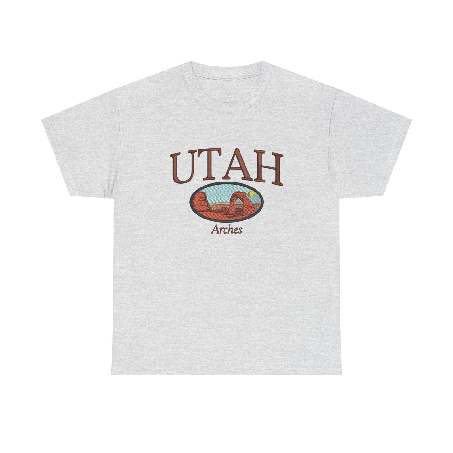 Utah Arches Graphic T Shirt NEW Unisex Heavy Cotton Tee