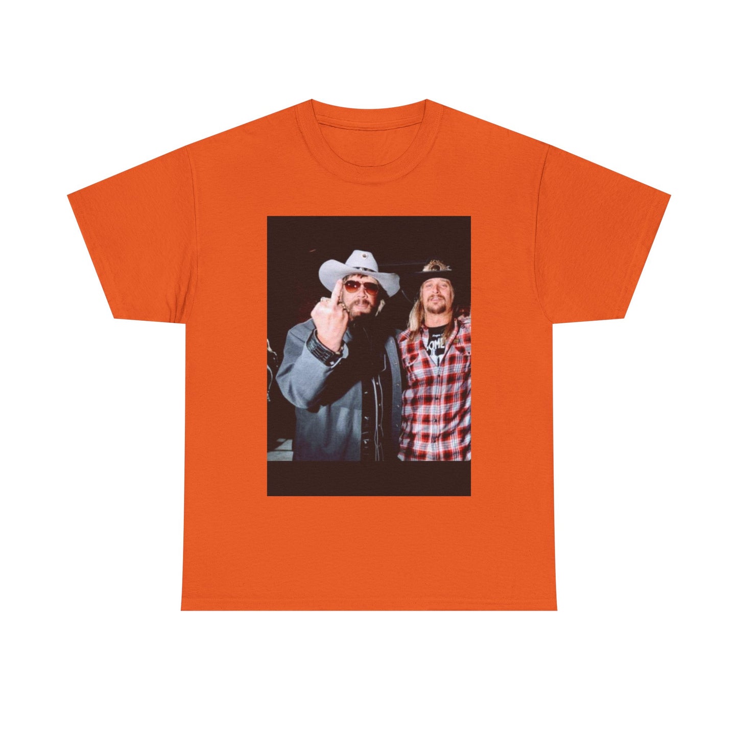 Hank Williams jr T-shirt kid rock country vintage Unisex Heavy Cotton AMERICAN