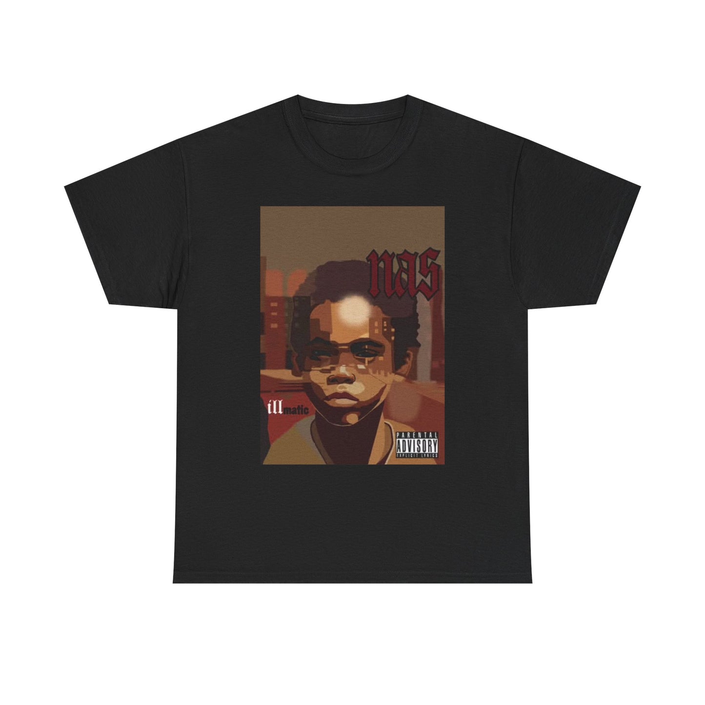 Hip Hop Legend Album Cover Graphic T Shirt Poster New York Unisex Heavy Cotton