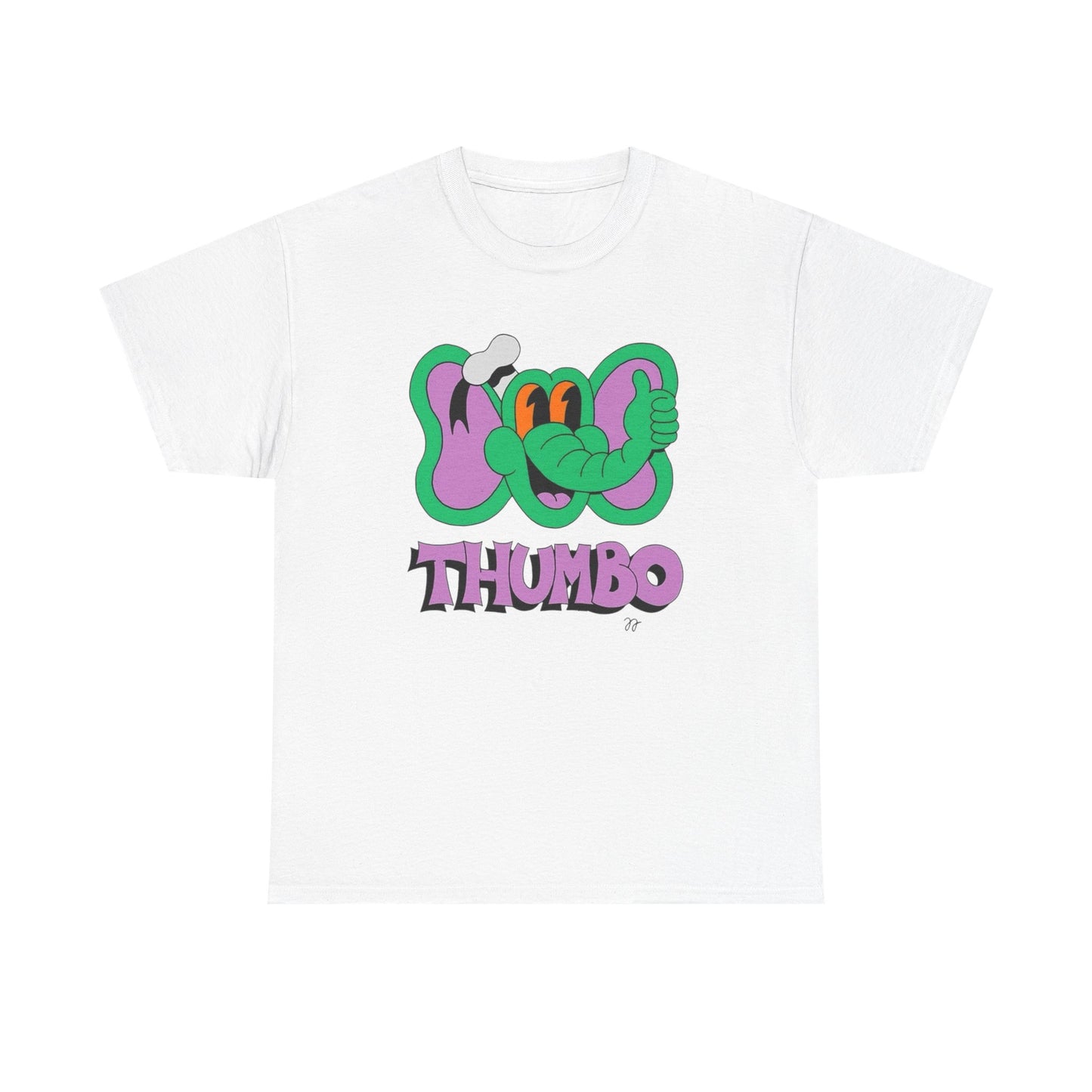 Thumbo Vintage Elephant Graphic T-Shirt Unisex Heavy Cotton Tee