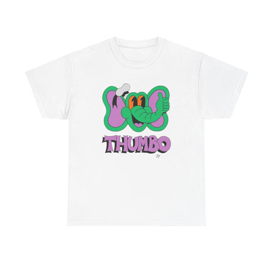 Thumbo Vintage Elephant Graphic T-Shirt Unisex Heavy Cotton Tee