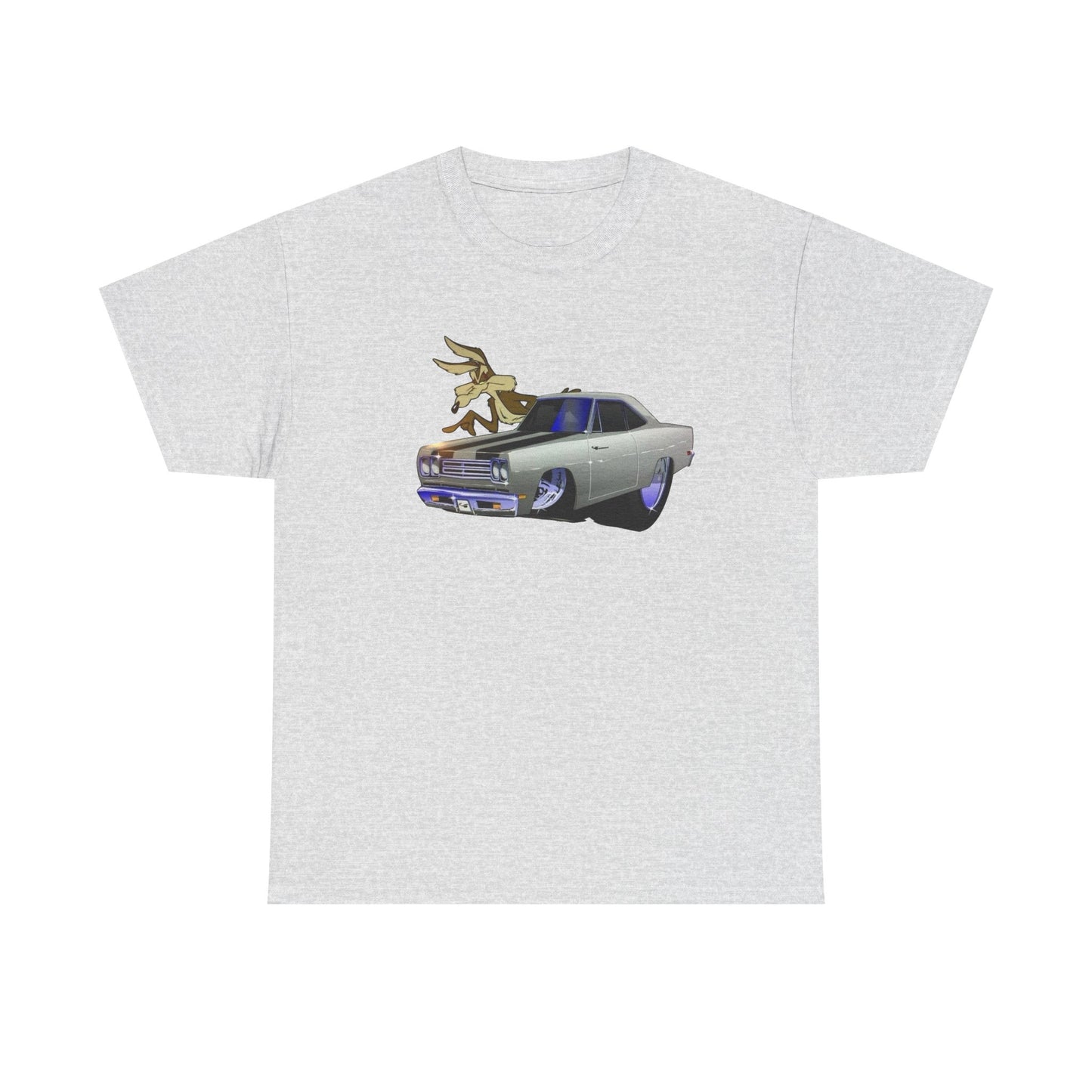 Plymouth Roadrunner Classic Graphic T Shirt Unisex Heavy Cotton Tee NEW