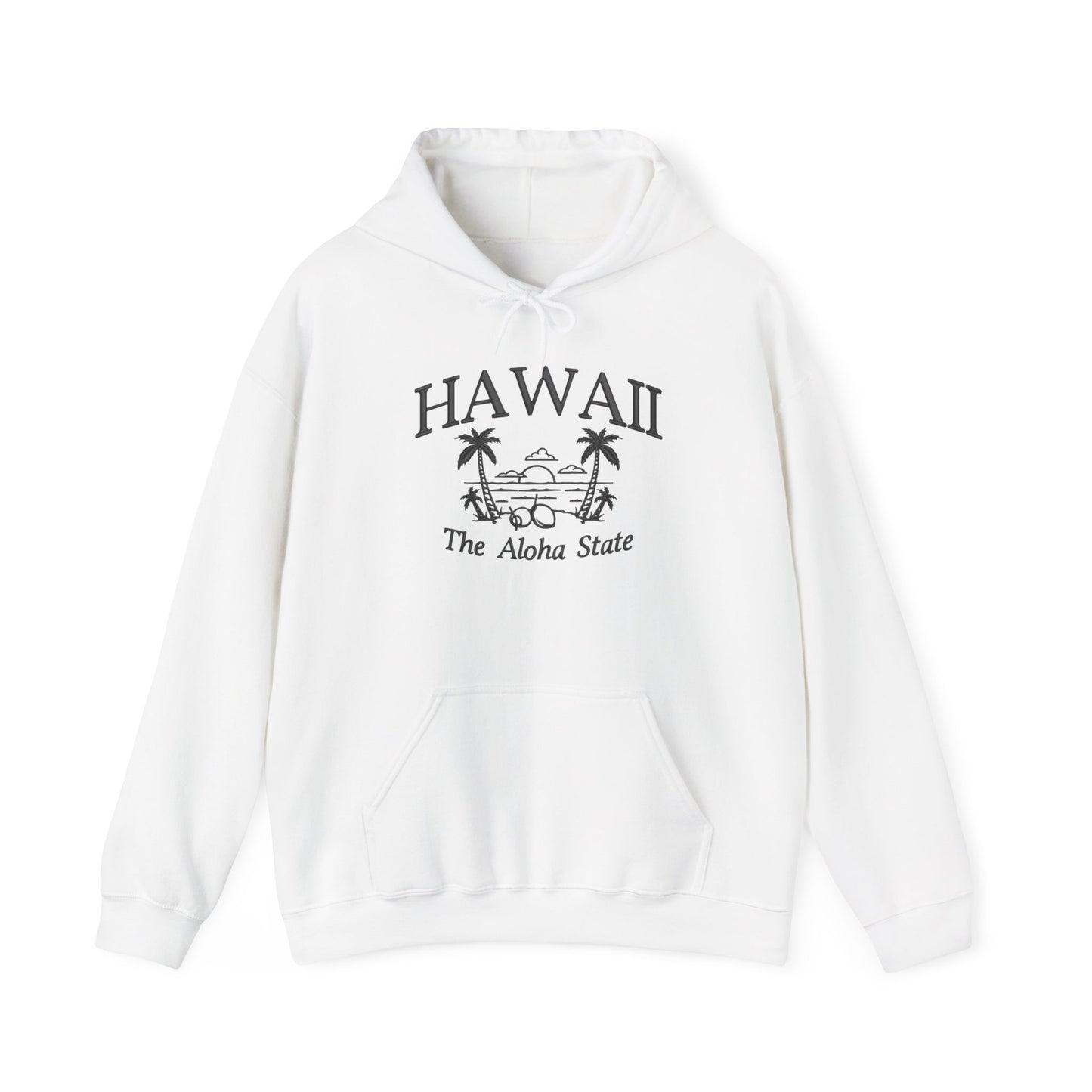 Hawaii The Aloha State Graphic Hoodie NEW Heavy Blend™ Sweatshirt