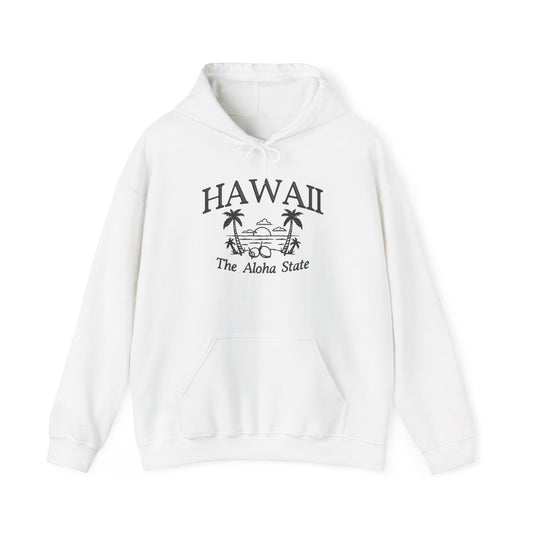 Hawaii The Aloha State Graphic Hoodie NEW Heavy Blend™ Sweatshirt