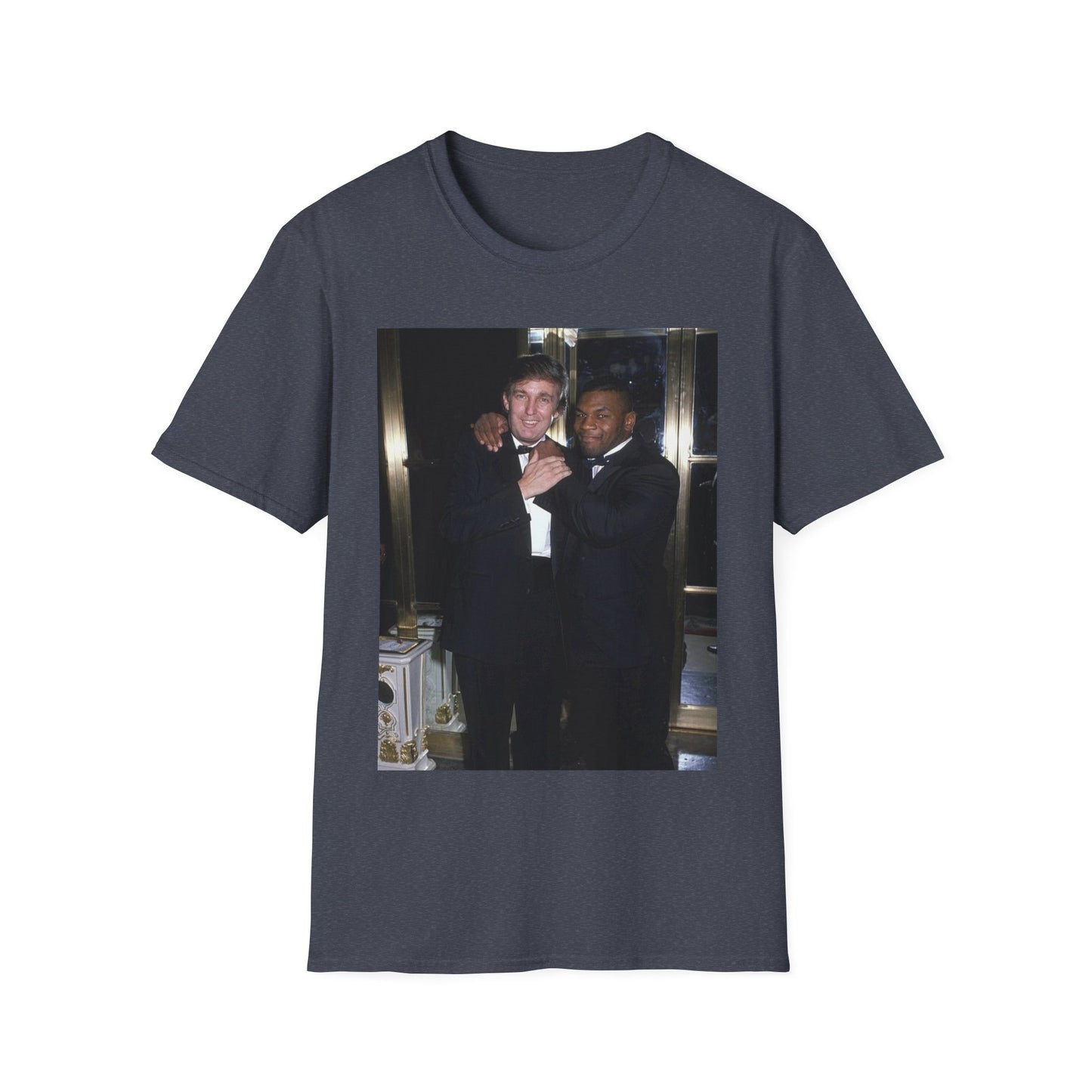 Mike Tyson trump tshirt 90s vintage party graphic gift style T-Shirt florida