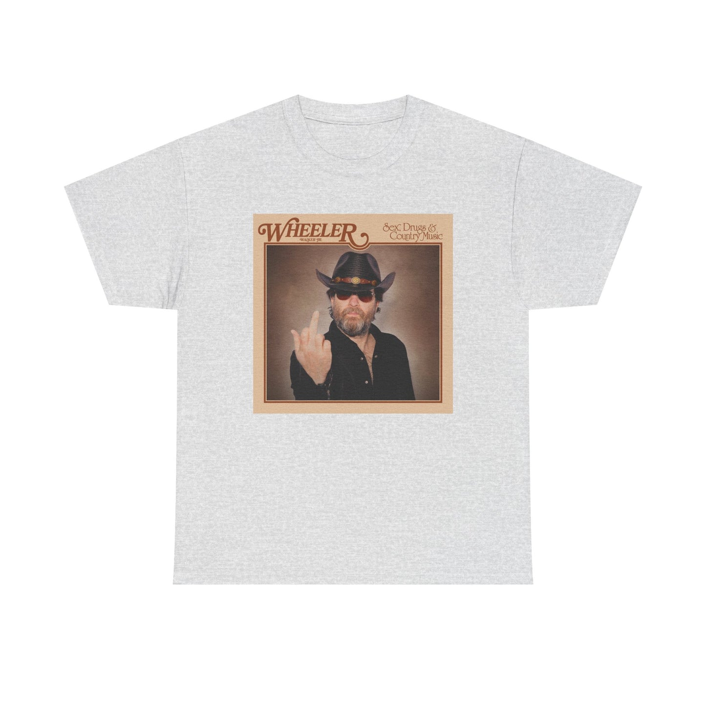 Wheeler Walker Jr Graphic T Shirt S-5XL Unisex Heavy Cotton Tee