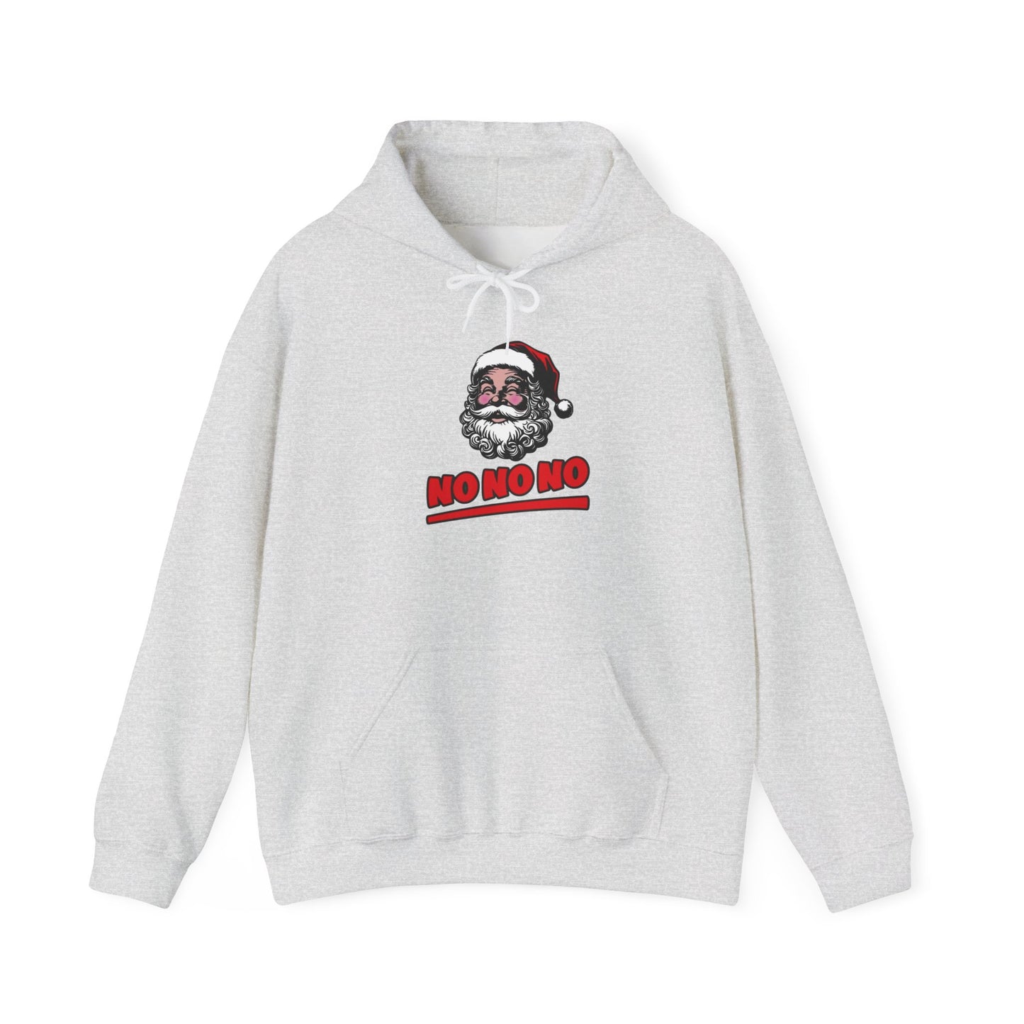 Santa Funny Christmas Graphic Hoodie Unisex Heavy Blend™ Hooded Sweatshirt