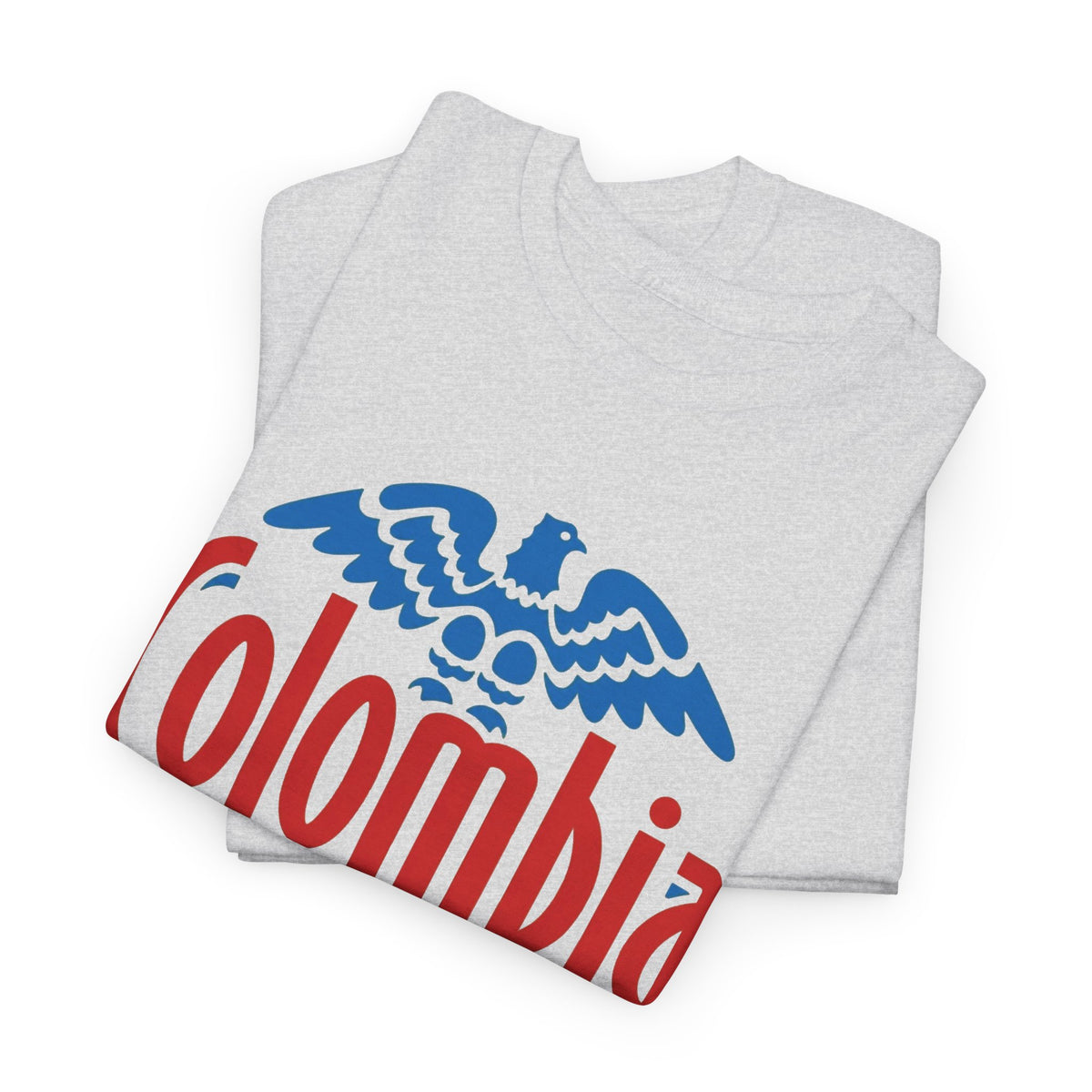 Colombia Graphic T Shirt Men's Travel Vintage Heavy Cotton Tee