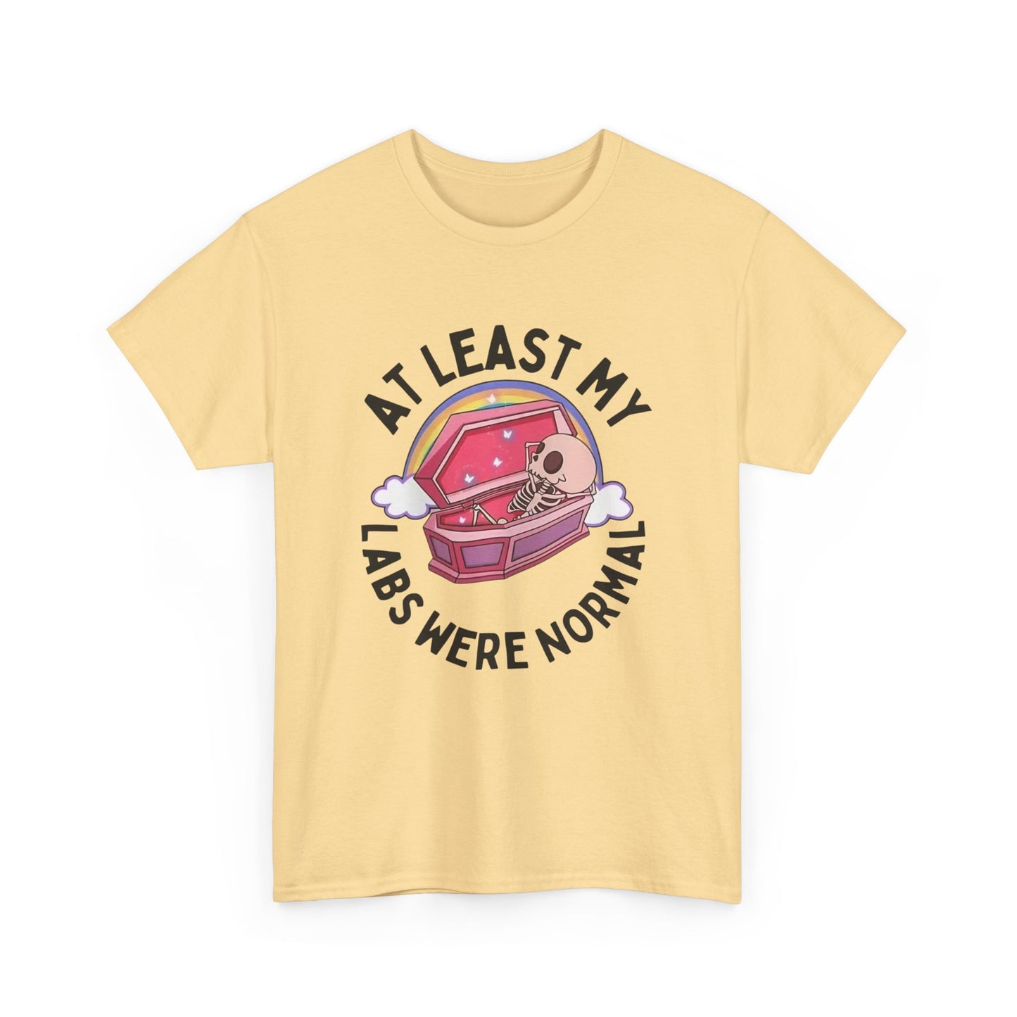 My labs Were Normal Funny Graphic T Shirt Unisex Heavy Cotton Tee Gift New