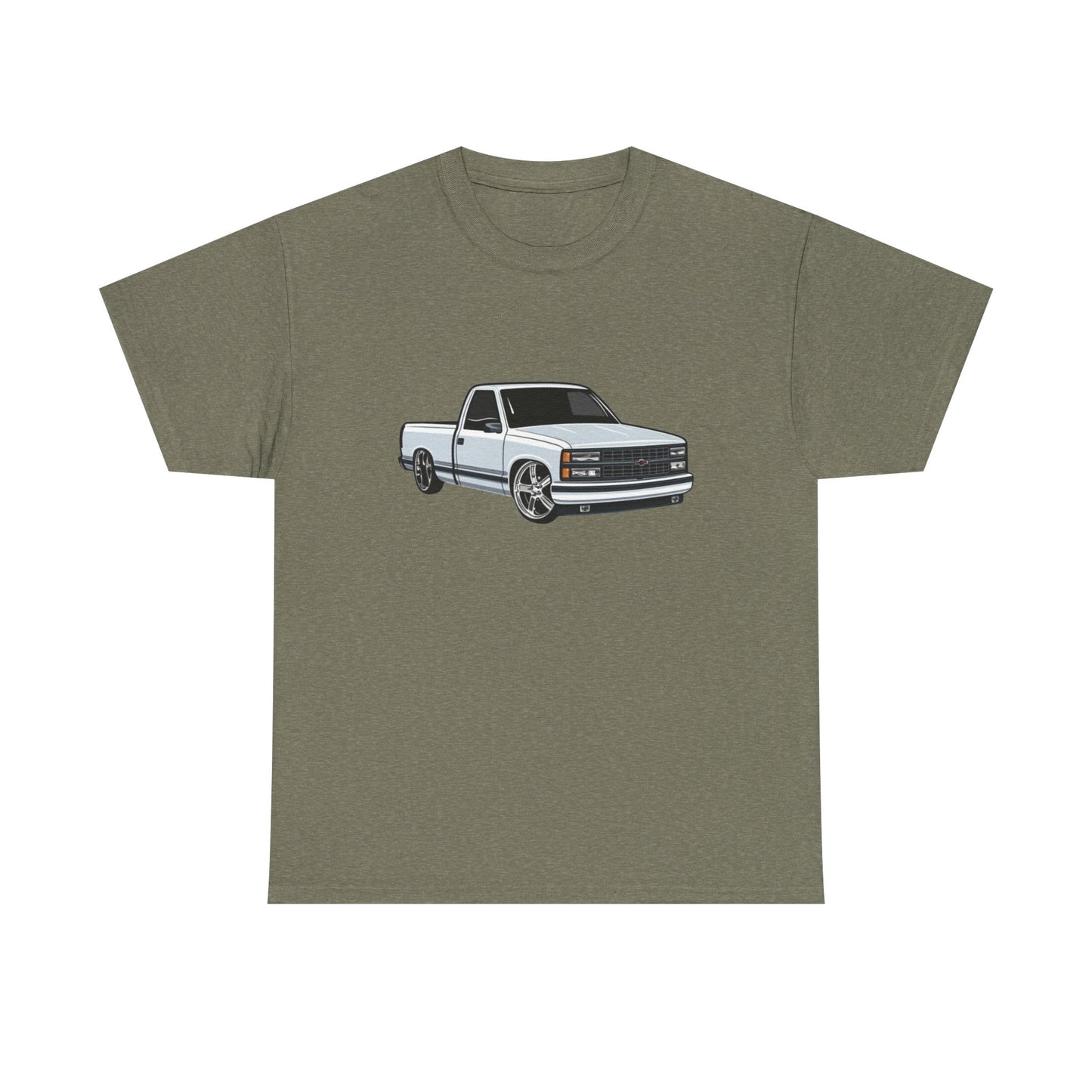 OBS Chevy Pickup Truck Retro Graphic T Shirt Unisex Heavy Cotton Tee NEW